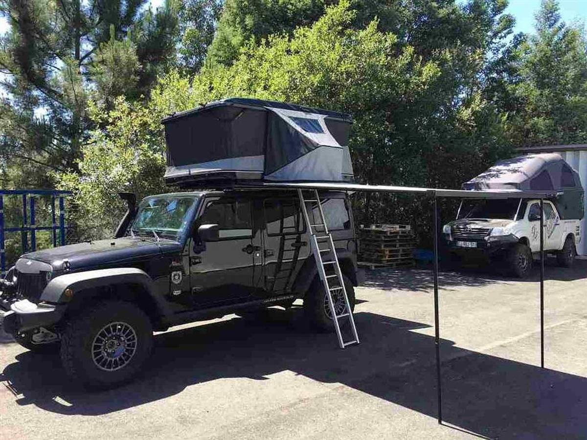 nice tents 16' (5m) Zephyr Tent Cabin End Cancer: Pedal the 5 People Color:Original Silver Extra Windows
