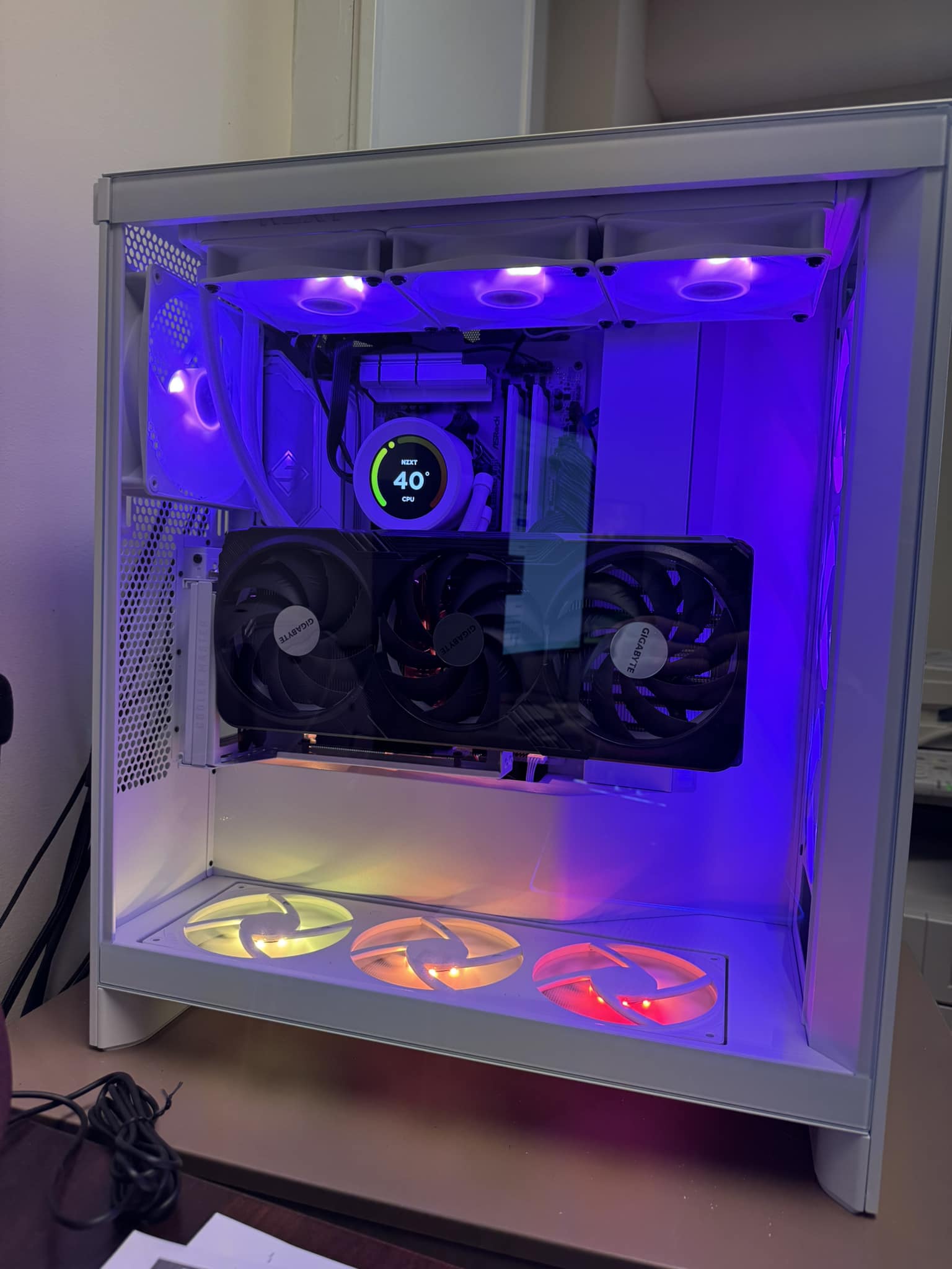 Asrock x870 Steel Legend build with Ryzen 9800x3d and 4080 Super OC