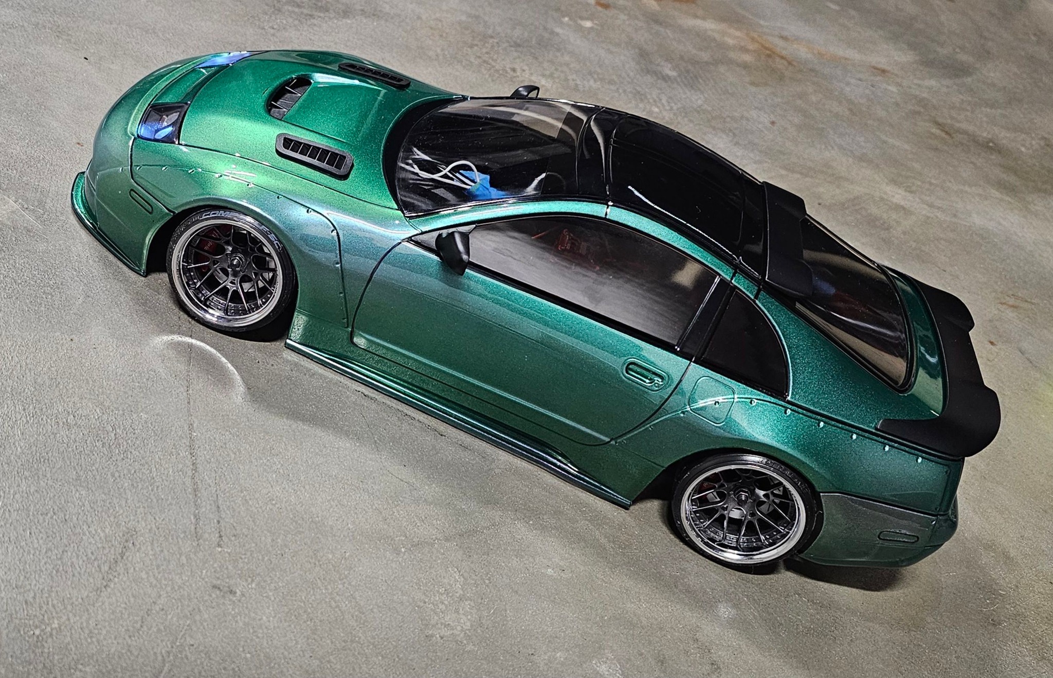 Finished 24k rc 300zx body for friend