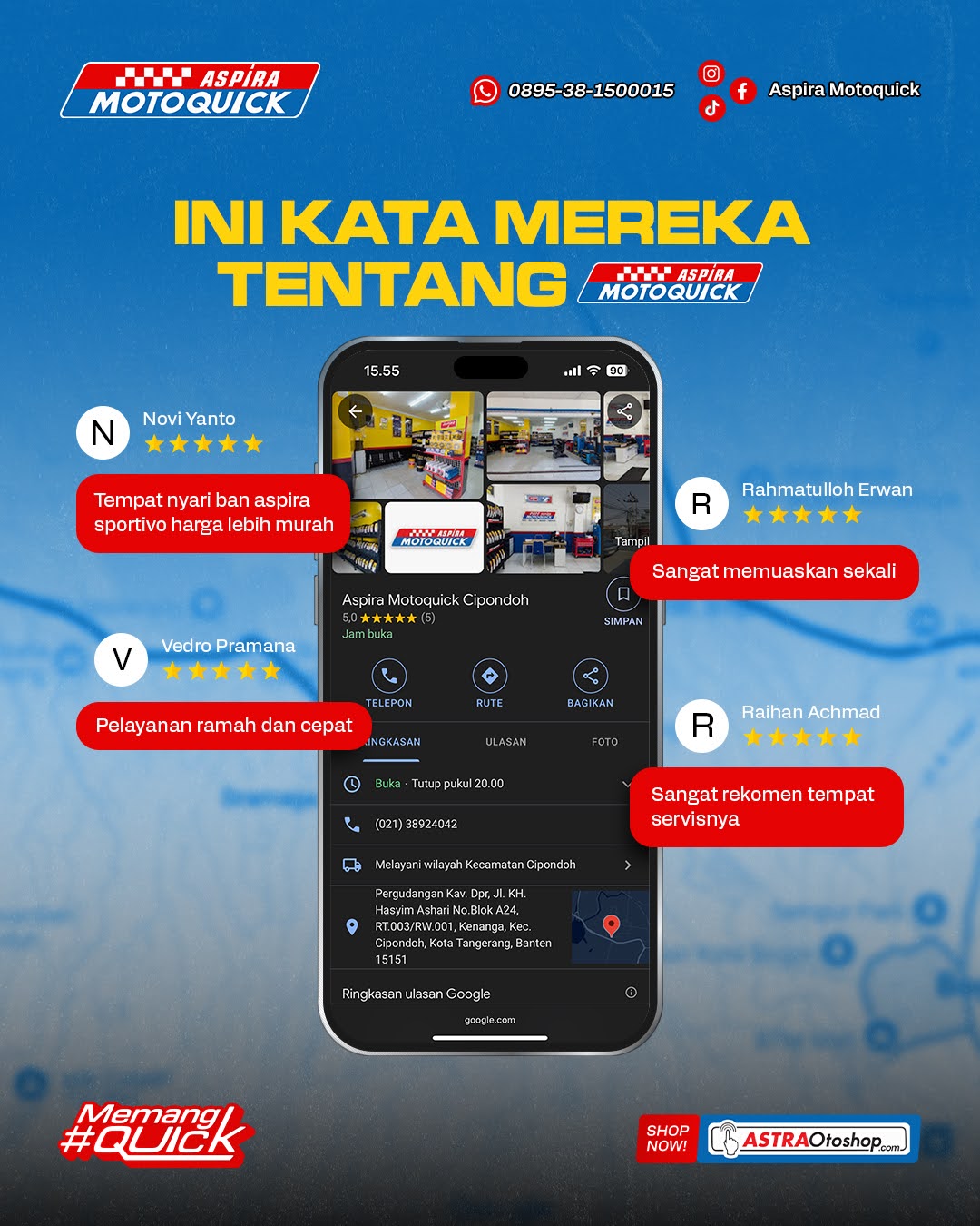 Aspira Motoquick | Jakarta