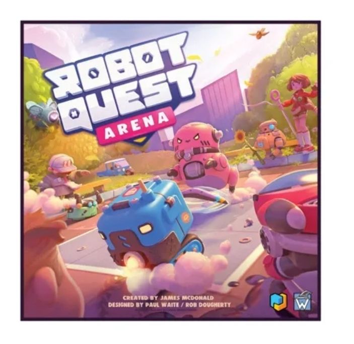 Playing Robot Quest Arena board game