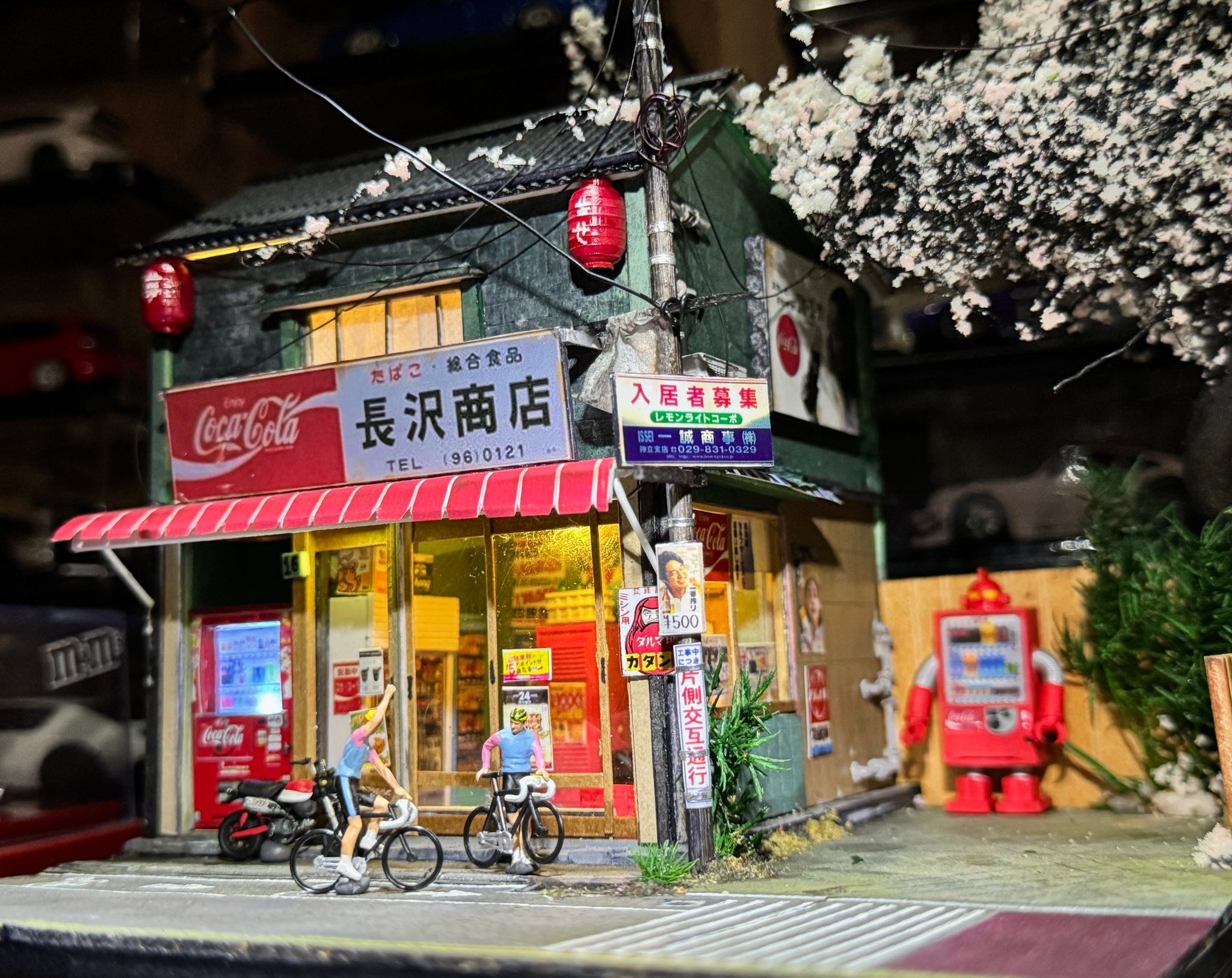 Diorama byChill Art #Coke #cokacola Coca-Cola aCH長沢商店 TEL
