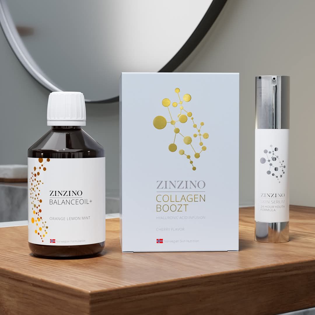 Zinzino Skin Serum is a 24-hour youth formula for the face and