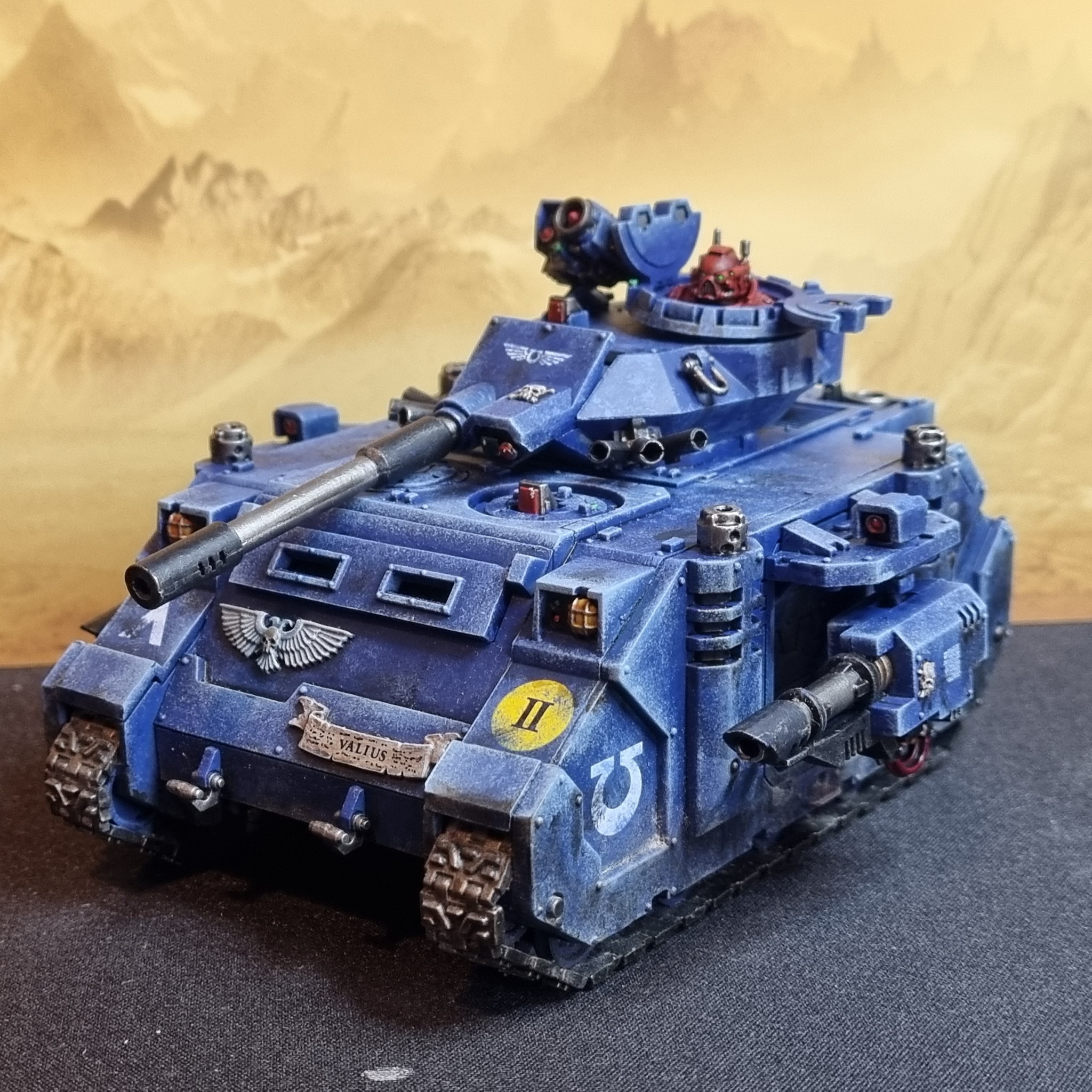 Warhammer 40k: Torretta Predator Space Marine – Lascannon / Autocannon (Upgrade, Games Workshop)