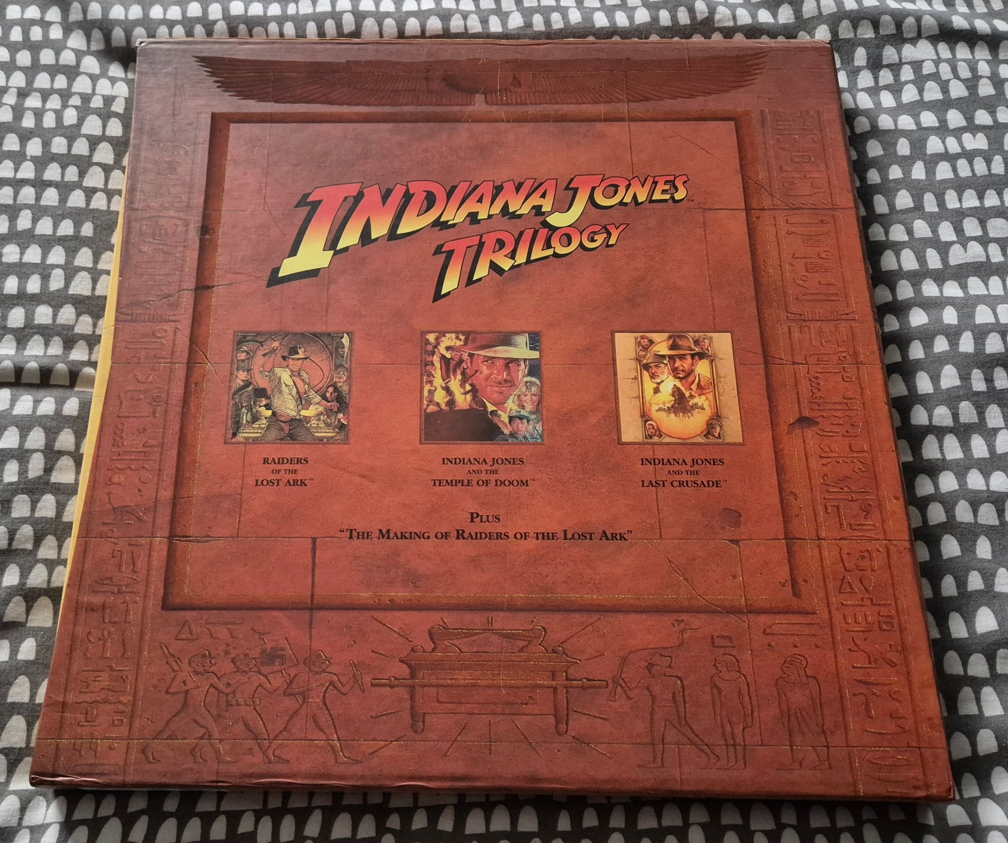 Indiana Jones trilogy laserdisc boxset