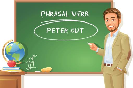 Love Learning English - Phrasal Verb: -{ peter out }- I have another # ...
