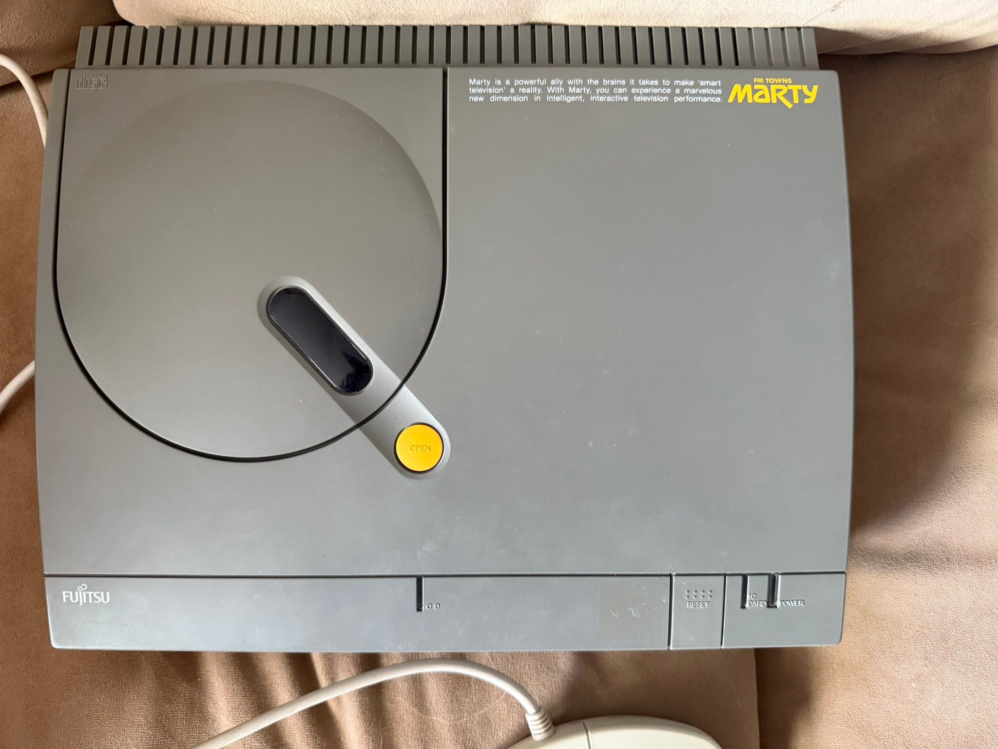 Fm towns marty console added to collection
