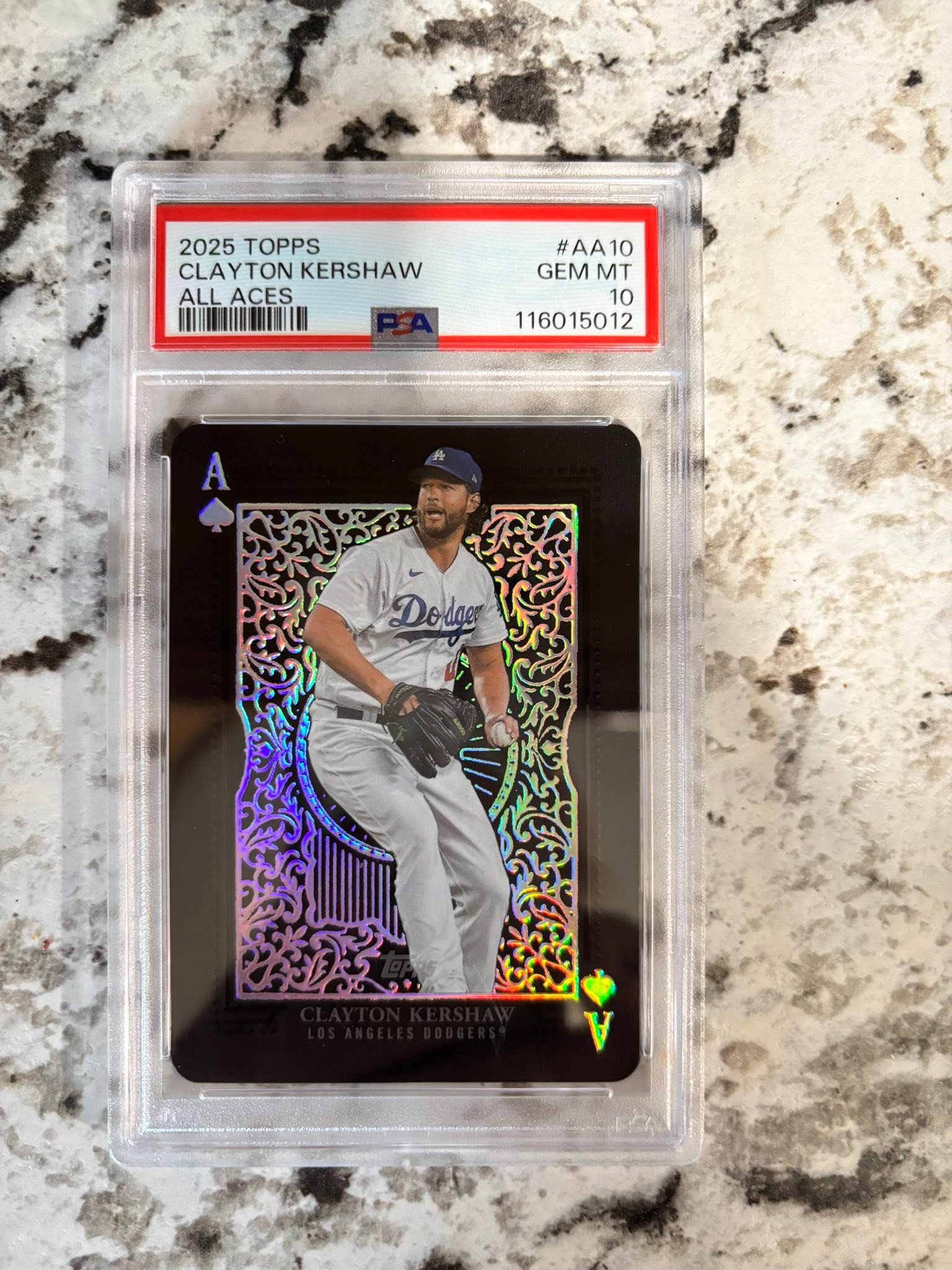 Finally got it back today ? 2025TOPPS 2025 TOPPS CLAYTONKERSHAW 