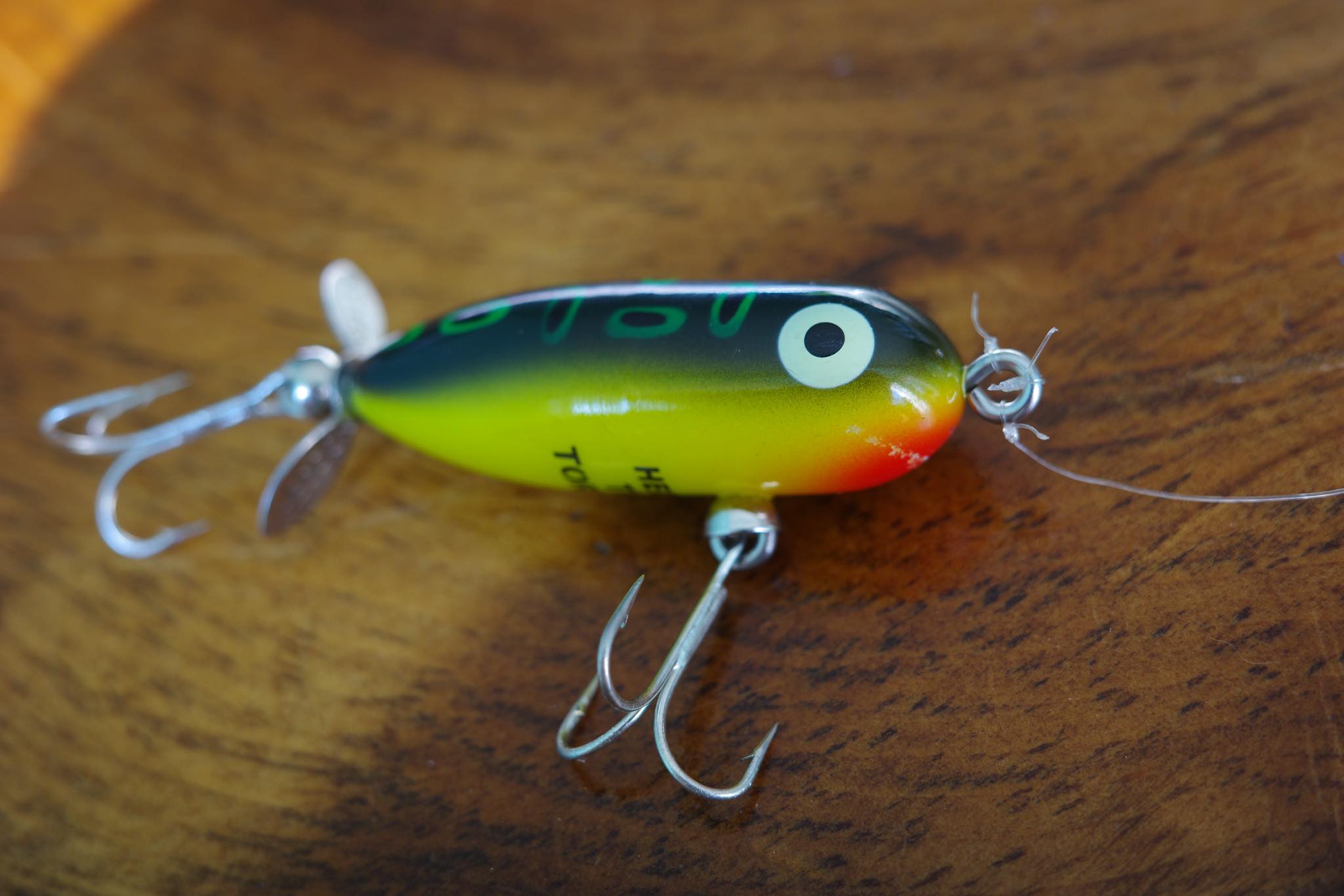 farmers daughter fishing lure BABYGIRL  Musky Mayhem Tackle llc The 7 Baby Girl lure features one 4/0 Eagle Claw Hook and two #6 Colorado Blades Musky Mayhem Baby Girl Spinner