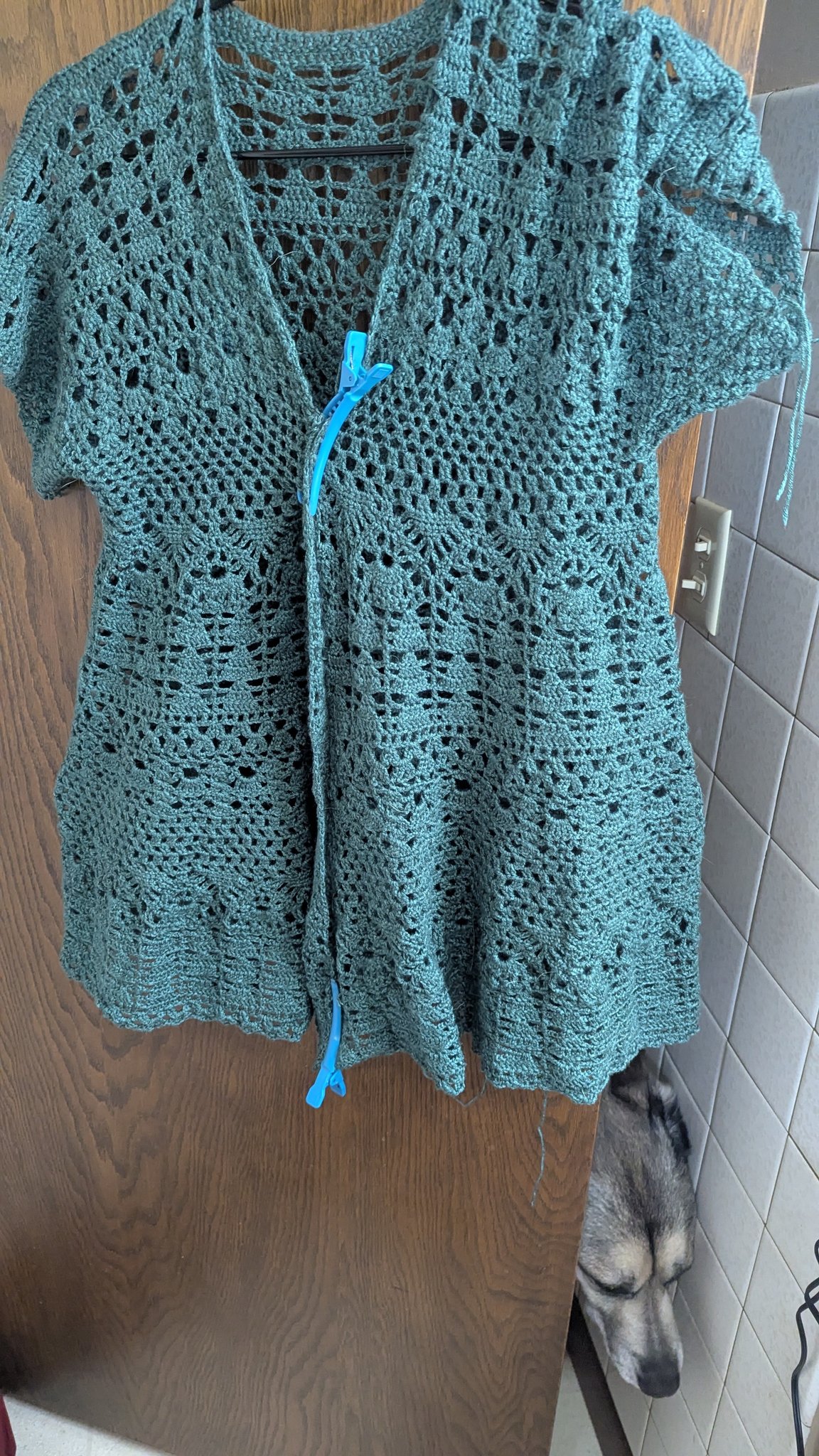 how to shorten a crochet dress fix that is too short and wide? White One Shoulder Midi Size:34 (FR) border crochet edging diagram Upper Size
