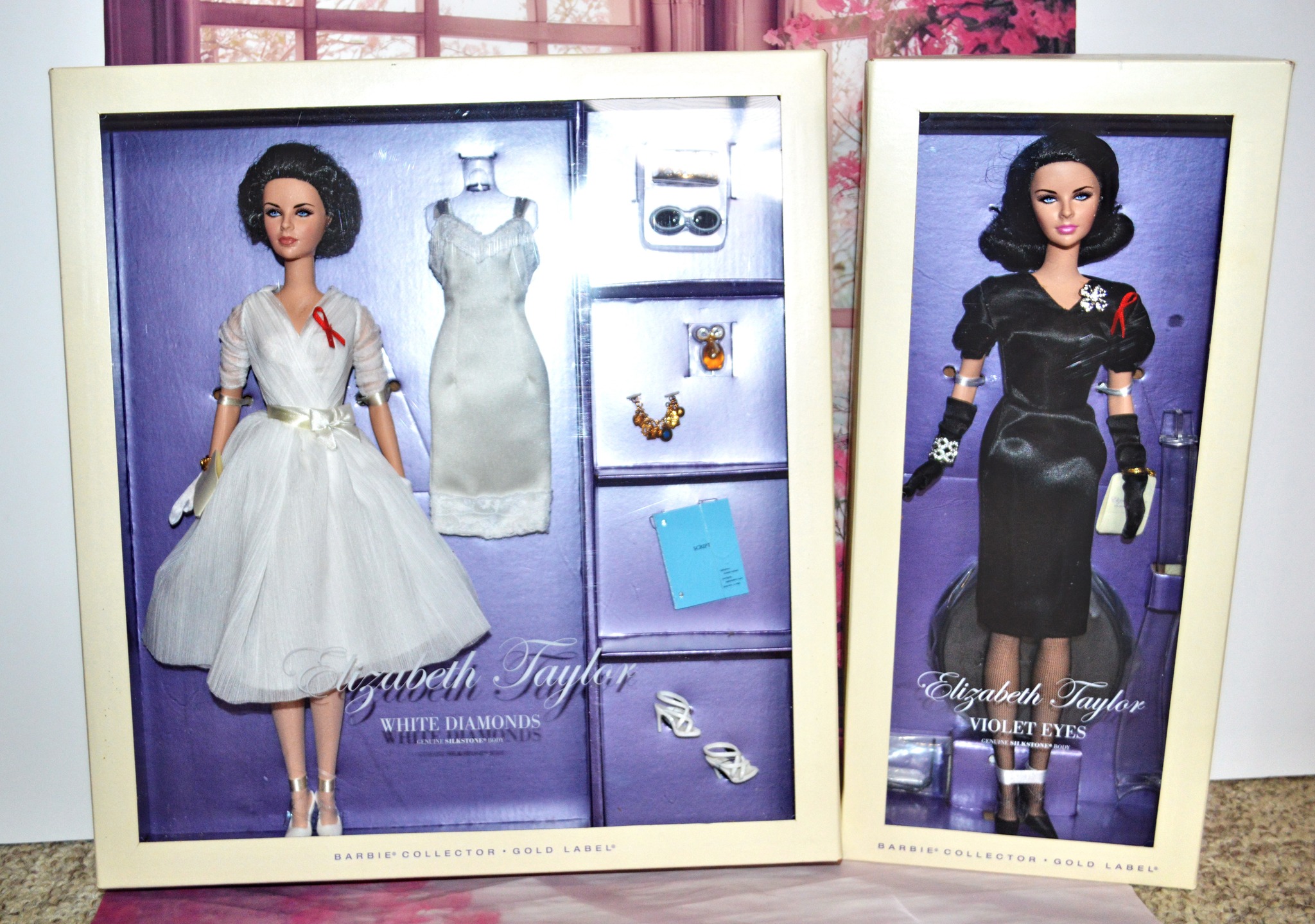 Barbie Collector Elizabeth Taylor White Diamond Gold Label Silkstone Doll – Detailed Collector Edition