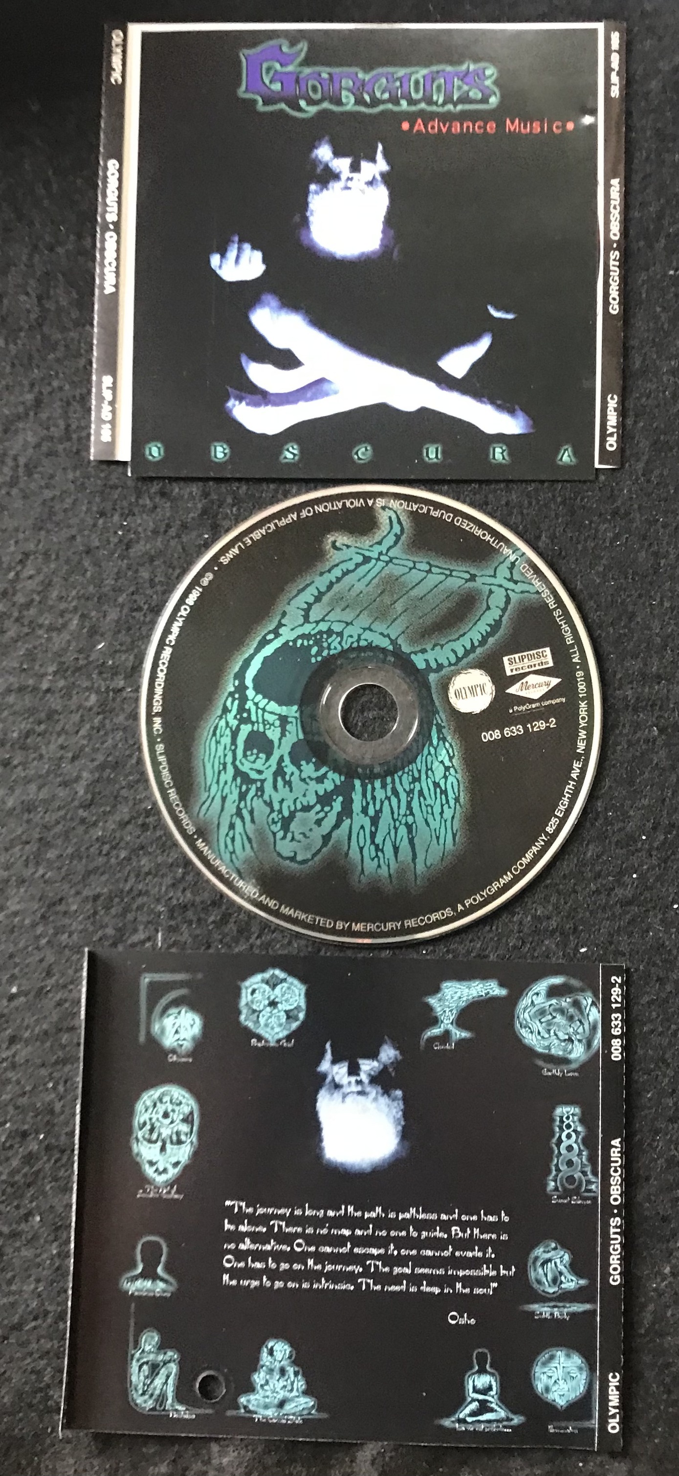 GORGUTS' third album, Obscura, turns 27 today (June 23rd, 1998).