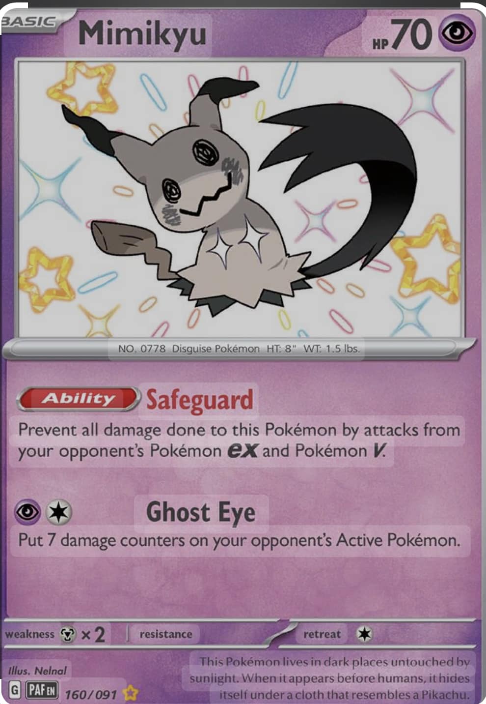 mimikyu pokemon card halloween - 097/193 - Trick or Trade 2023 - Holo Foil Celebrate the legacy of your favorite tabletop game with this Mimikyu Cosmos Holo 2024 Pokemon Trick or Trade BOOster Bundle Holo Rare #37 PSA Authenticated 10 Card MIMIKYU - Trick or Trade
