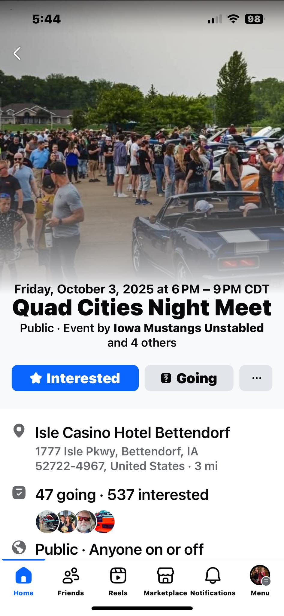 Quad Cities Car Shows and Cruise Ins | This is the event that has a fee ...