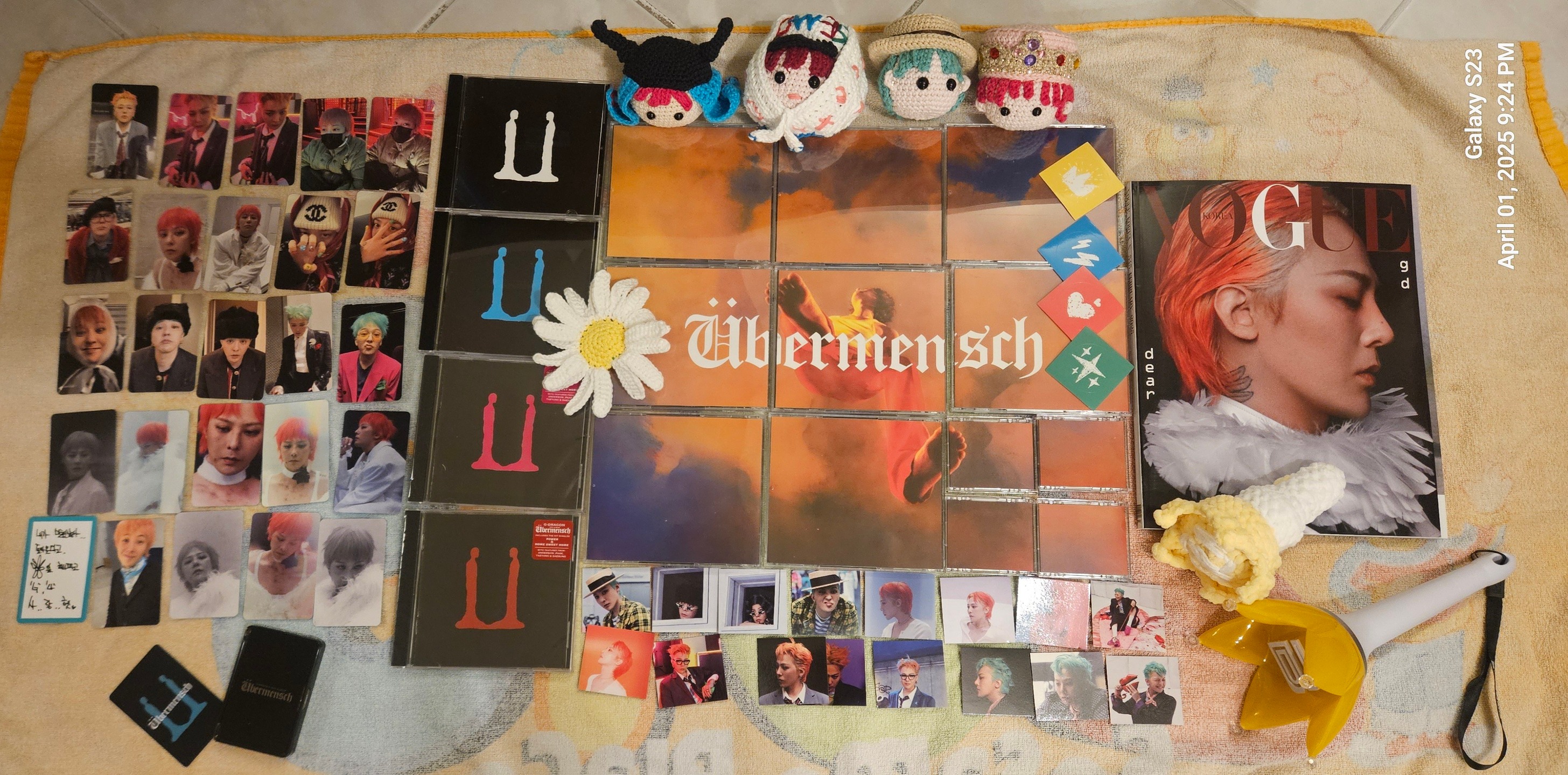 G-Dragon fan shares portrait and Ubermensch CD