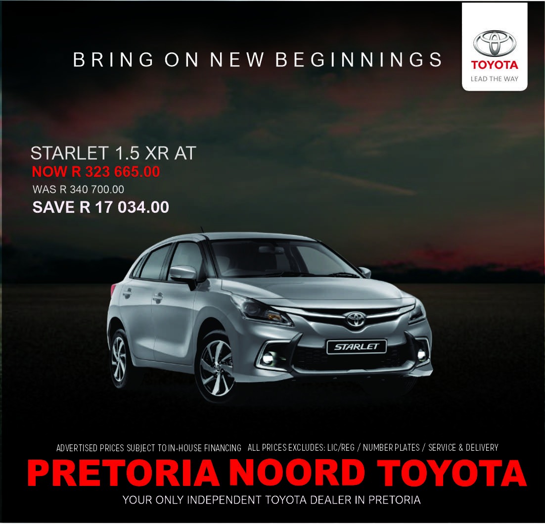 Pretoria - 🚗 Start Fresh with the Toyota Starlet! 🚗 Bring on New ...