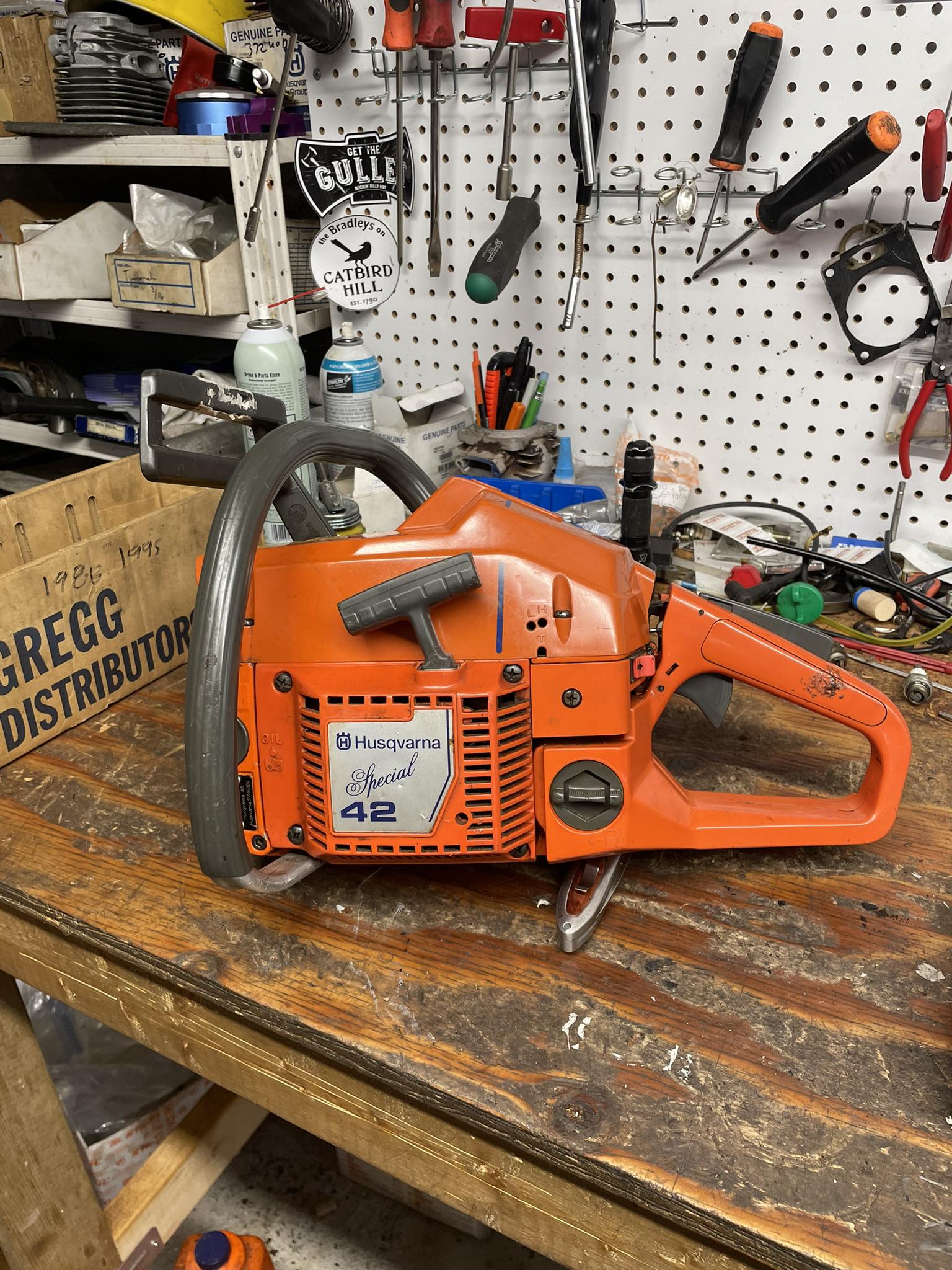 What price to ask for a mint Husqvarna 42 special saw?
