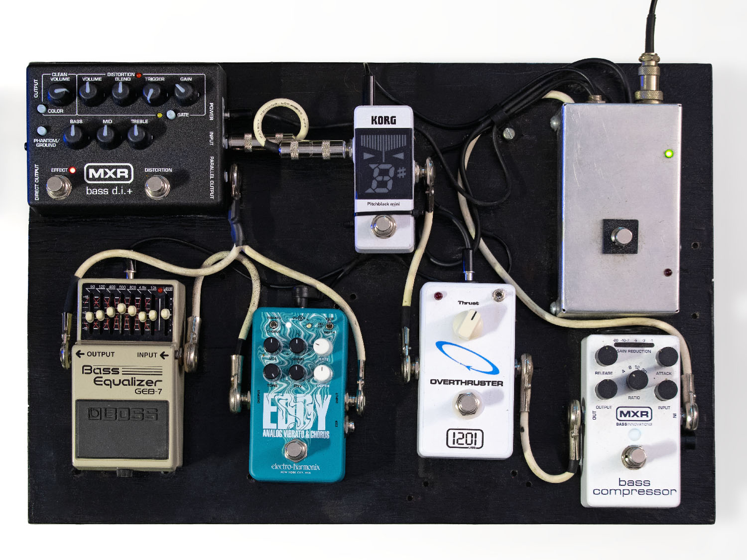 Using MXR Bass DI as preamp with Blackstar U60