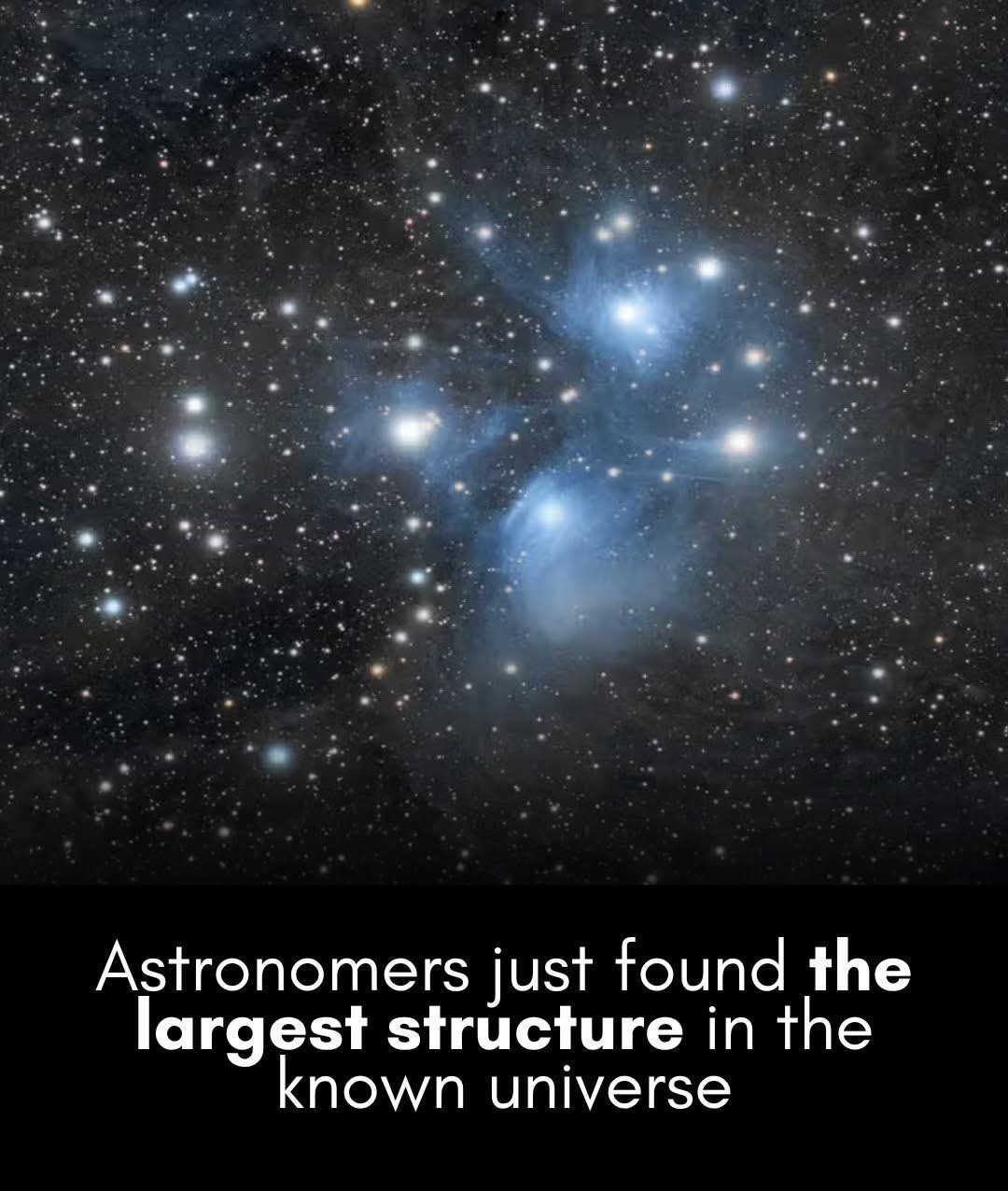 Sherif - Astronomers just found a structure that contains 200 ...