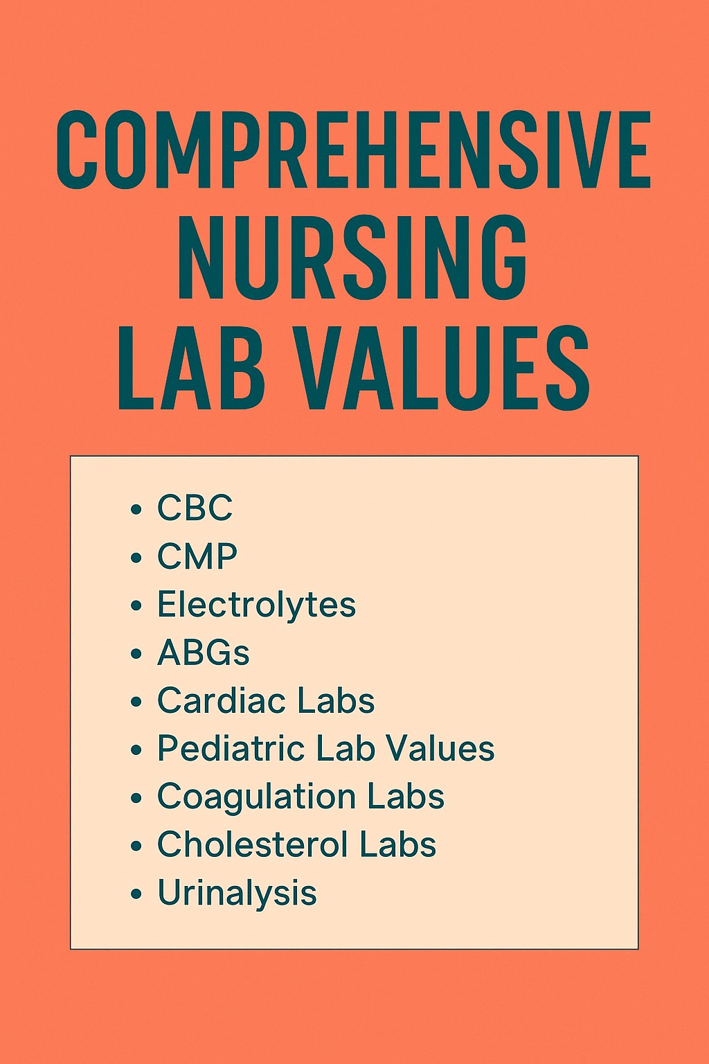 Crafty Clicks | 📊 **JUST DROPPED: The Ultimate Lab Value Chart for ...