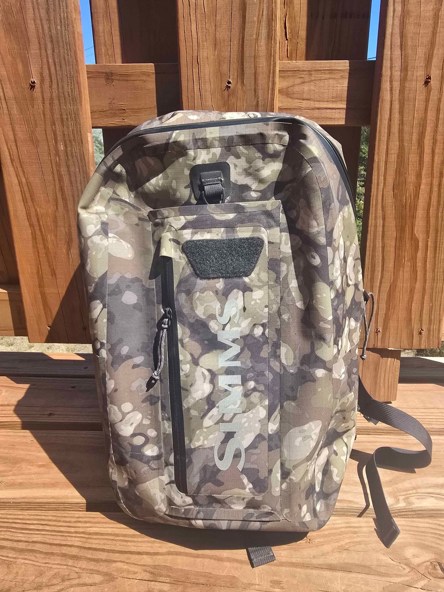Simms Dry Creek Z Backpack - 35L - Riparian Camo - Waterproof 