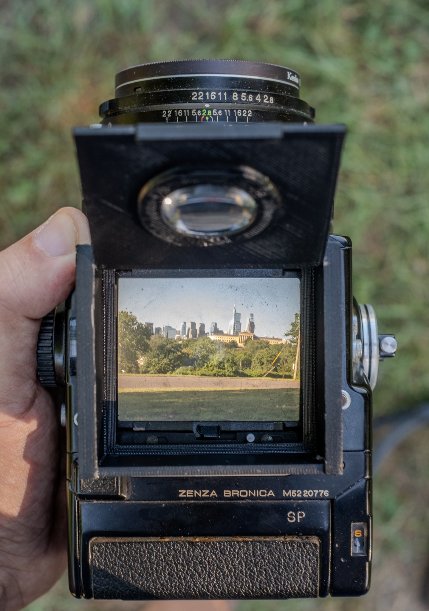 Affordable waist level finders for Bronica ETRS cameras