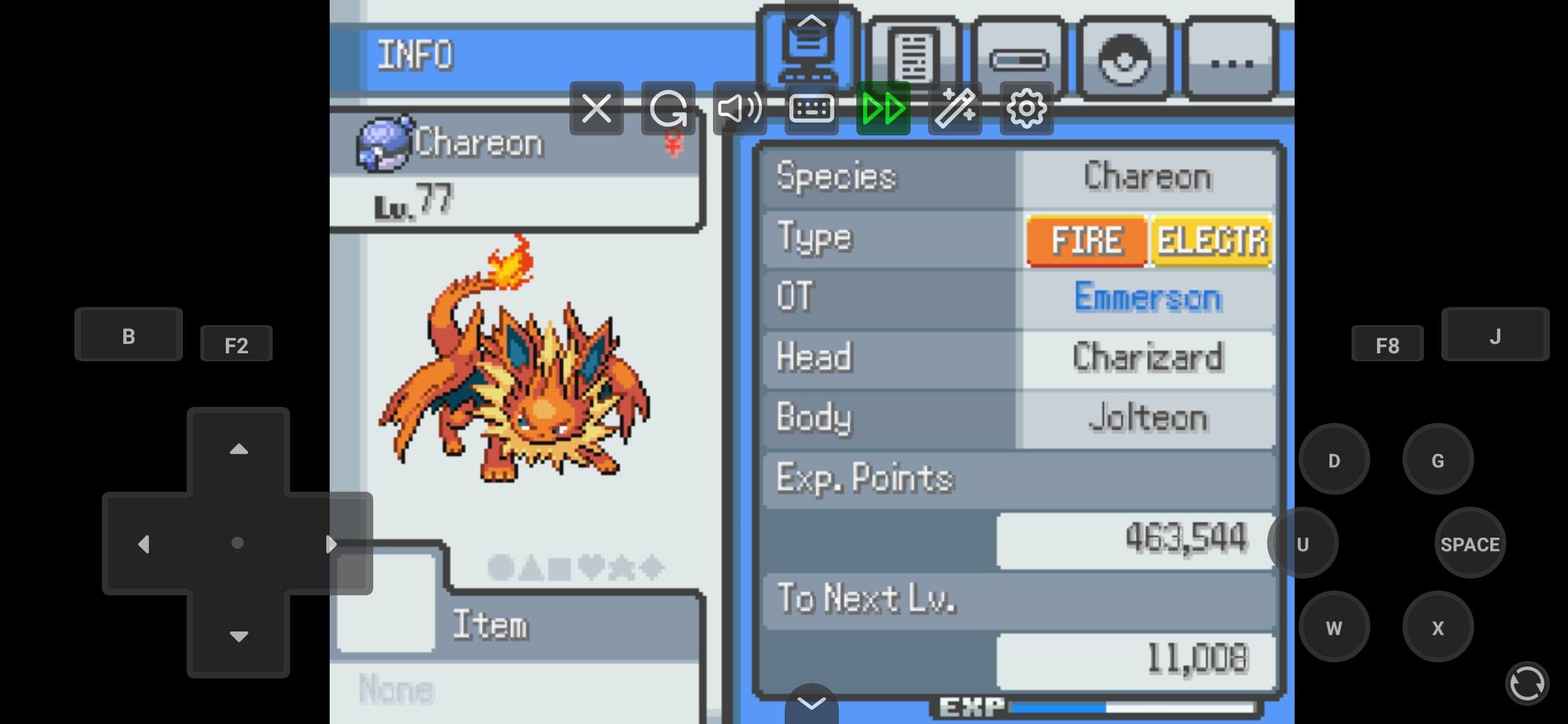 I'm up to sylph co, my current team, infinite fusions