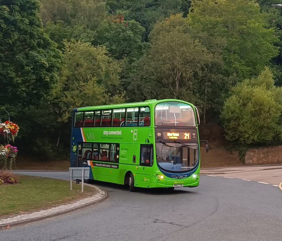 Friends of Buses and Coaches | Go North East's Hexham based 6074, NK62 ...