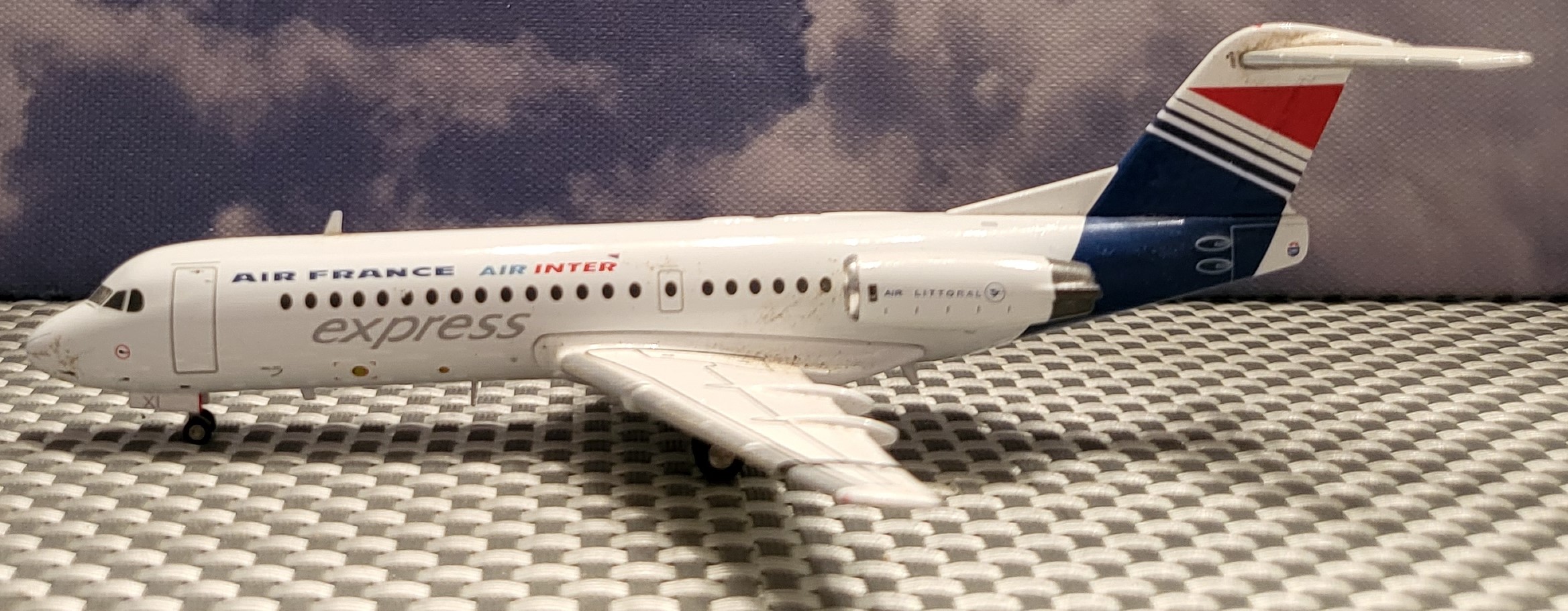 Air Inter Fokker F-100 classic aircraft