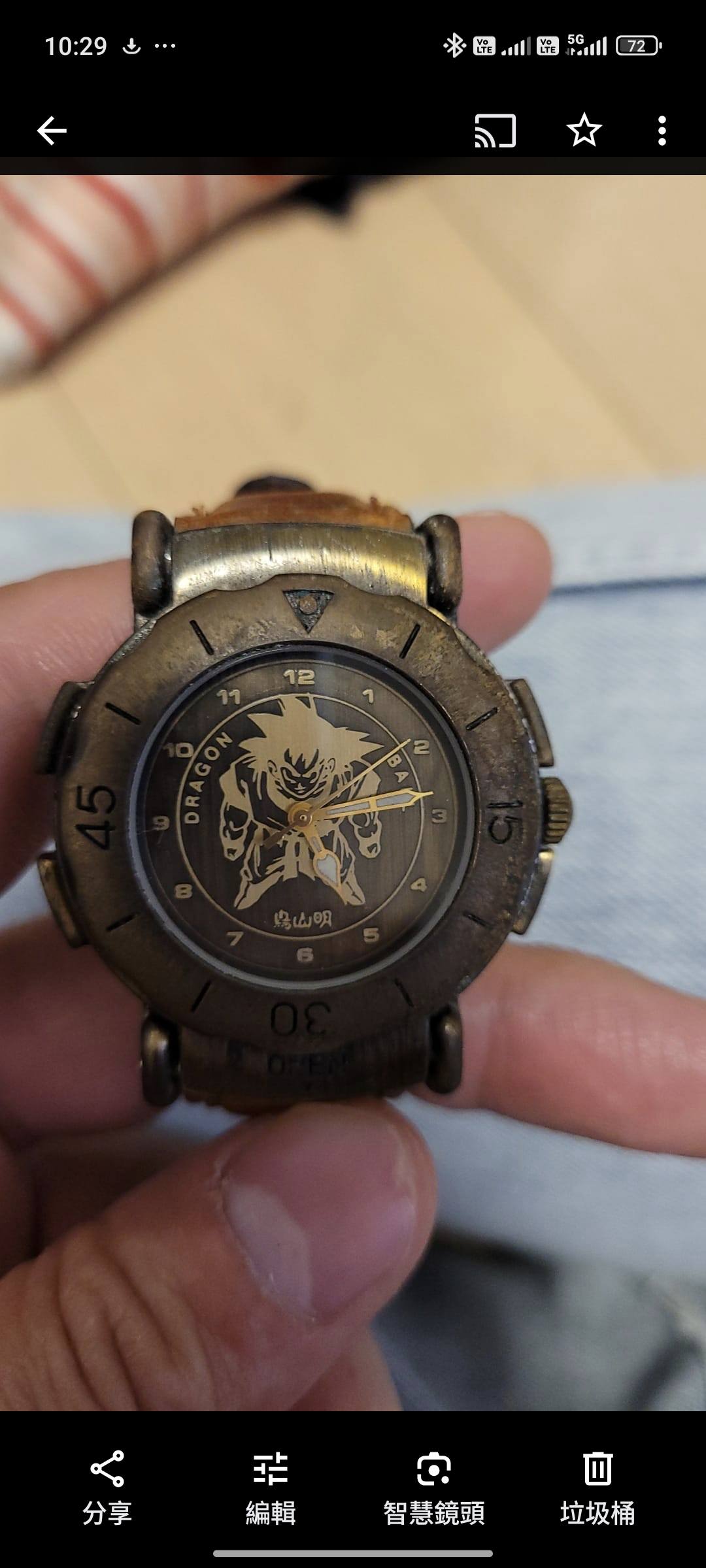 What is the value of my vintage Dragon Ball digital watch?