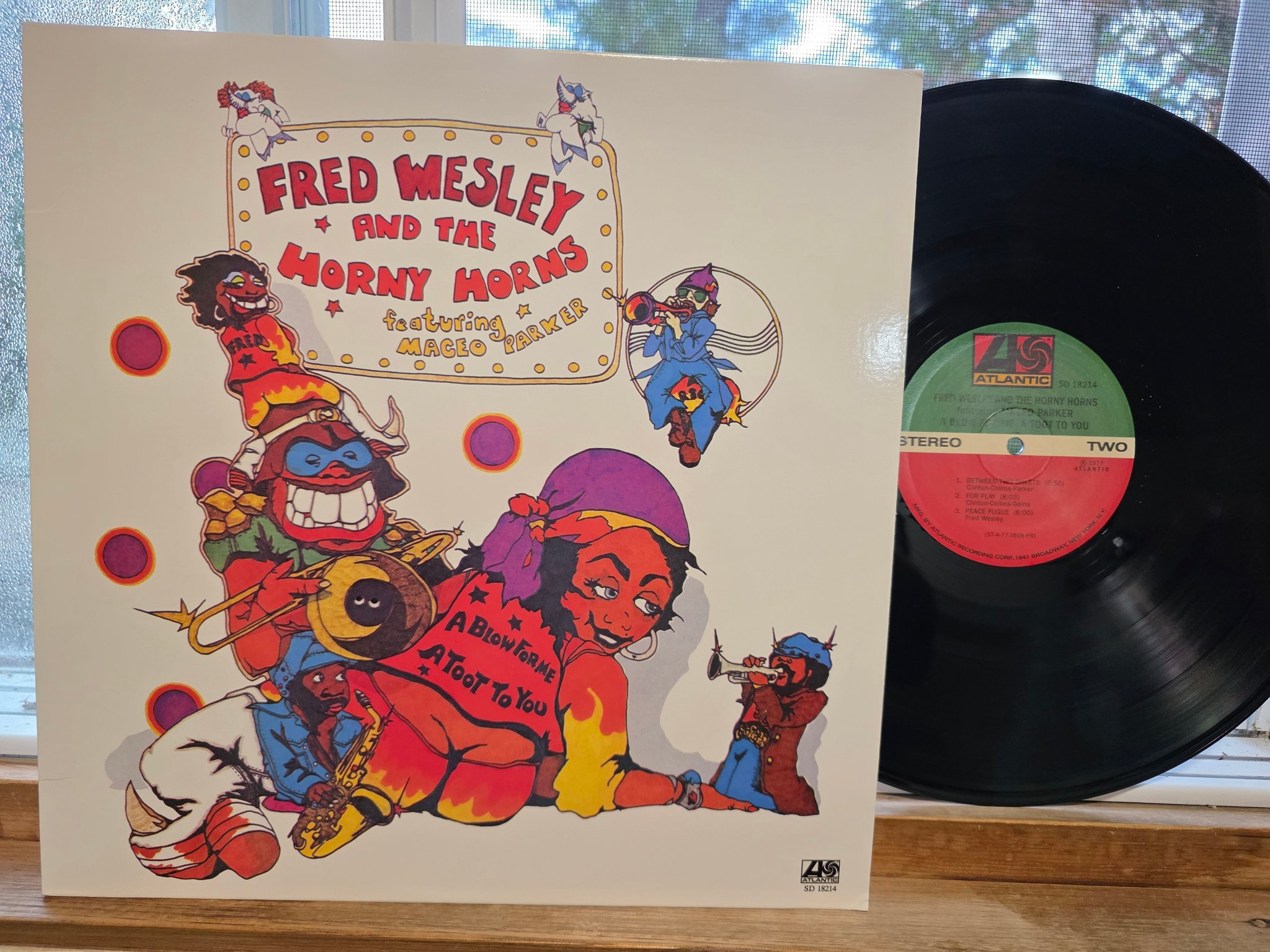 Fred Wesley and the Horny Horns - A Blow for Me, a Toot for You LP