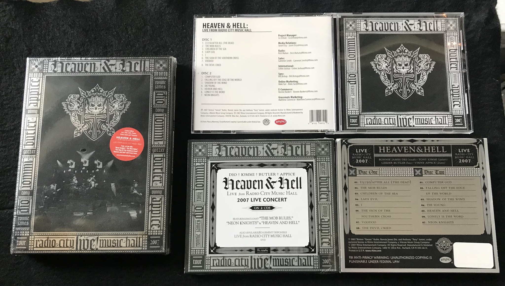 OnThisDay in 2007, Heaven & Hell - Live at Radio City Music Hall