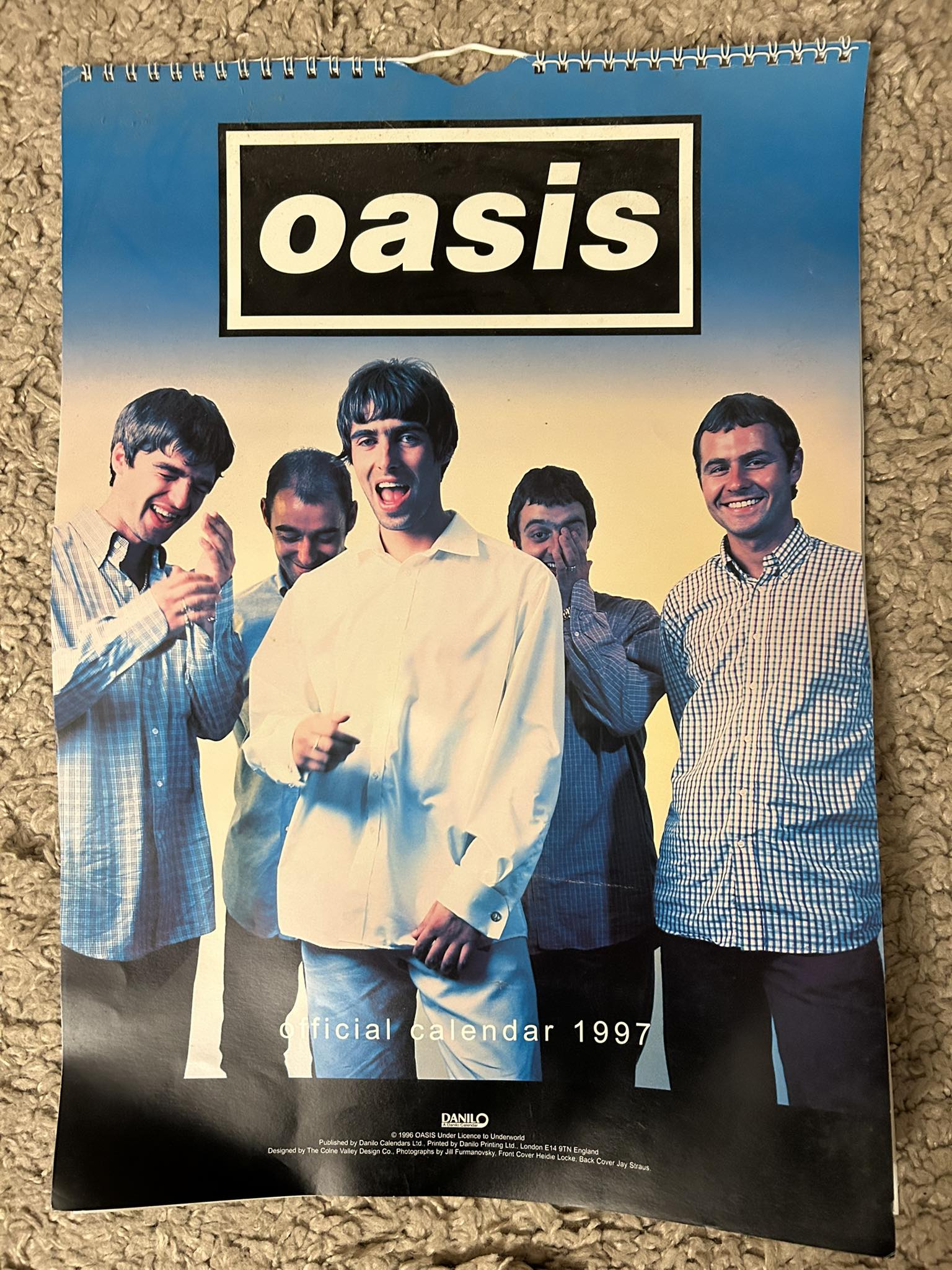 Finding old SNES and Oasis 1997 calendar