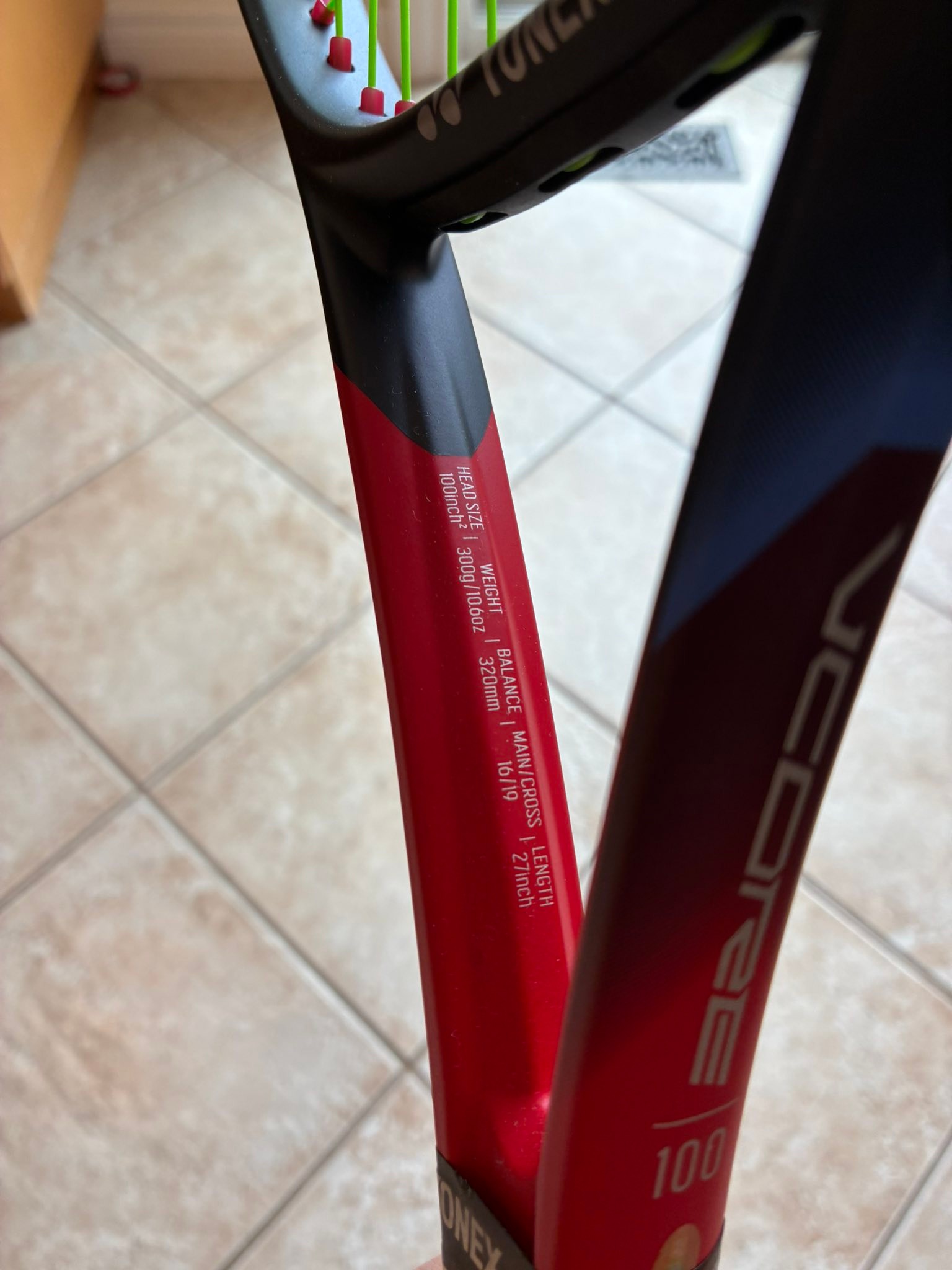 Yonex v core tennis racquet for sale