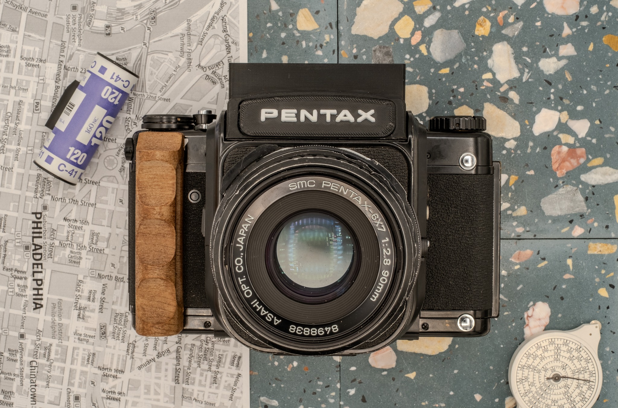 Affordable waist level finder for Pentax 67