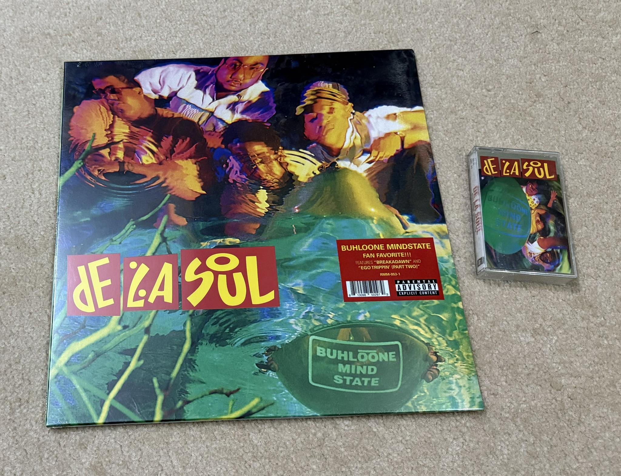 De La Soul released their 3rd album 'Buhloone Mindstate' 33 years