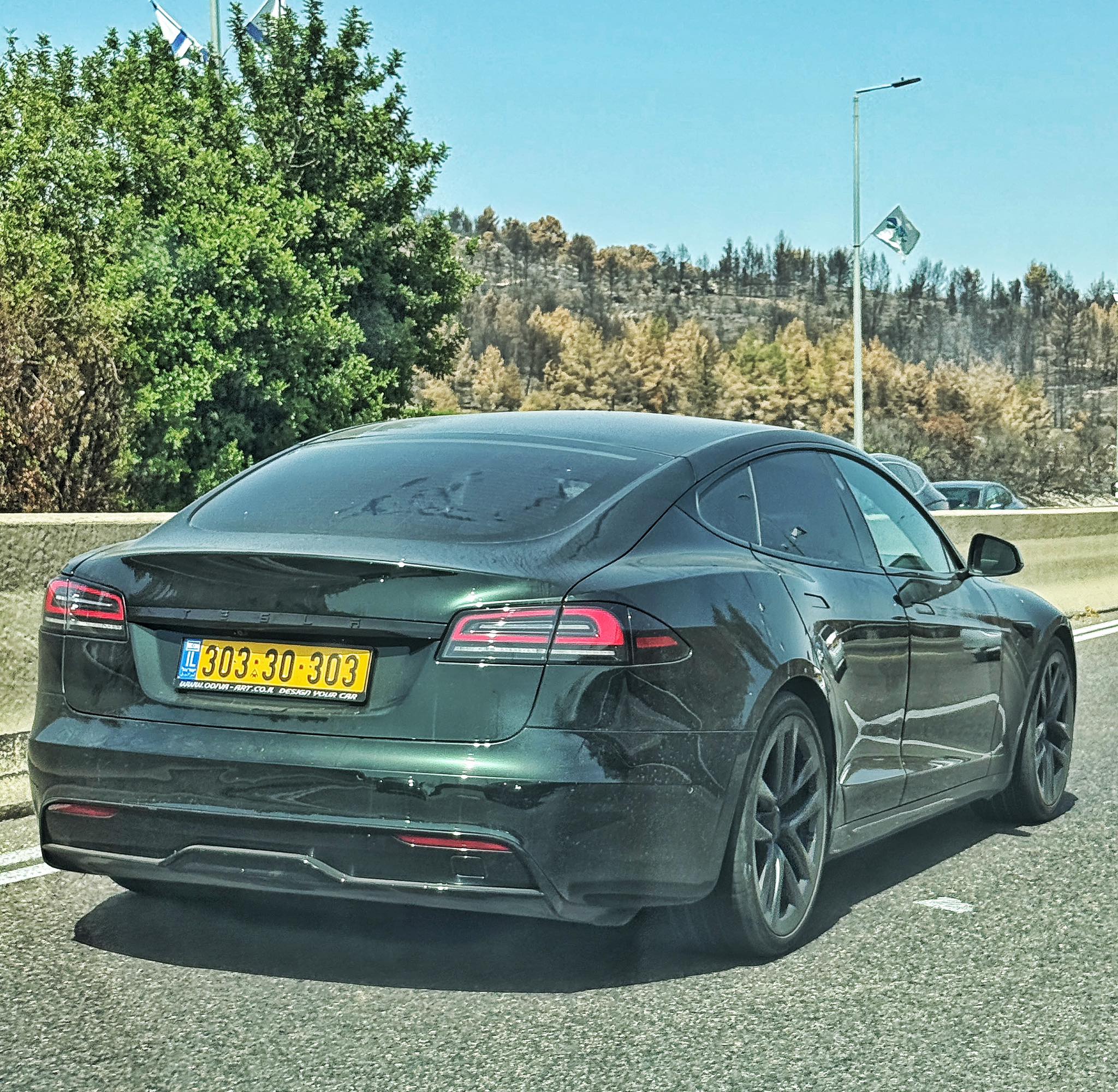 I really REALLY love the Tesla Model S. Also? Nice license plate.