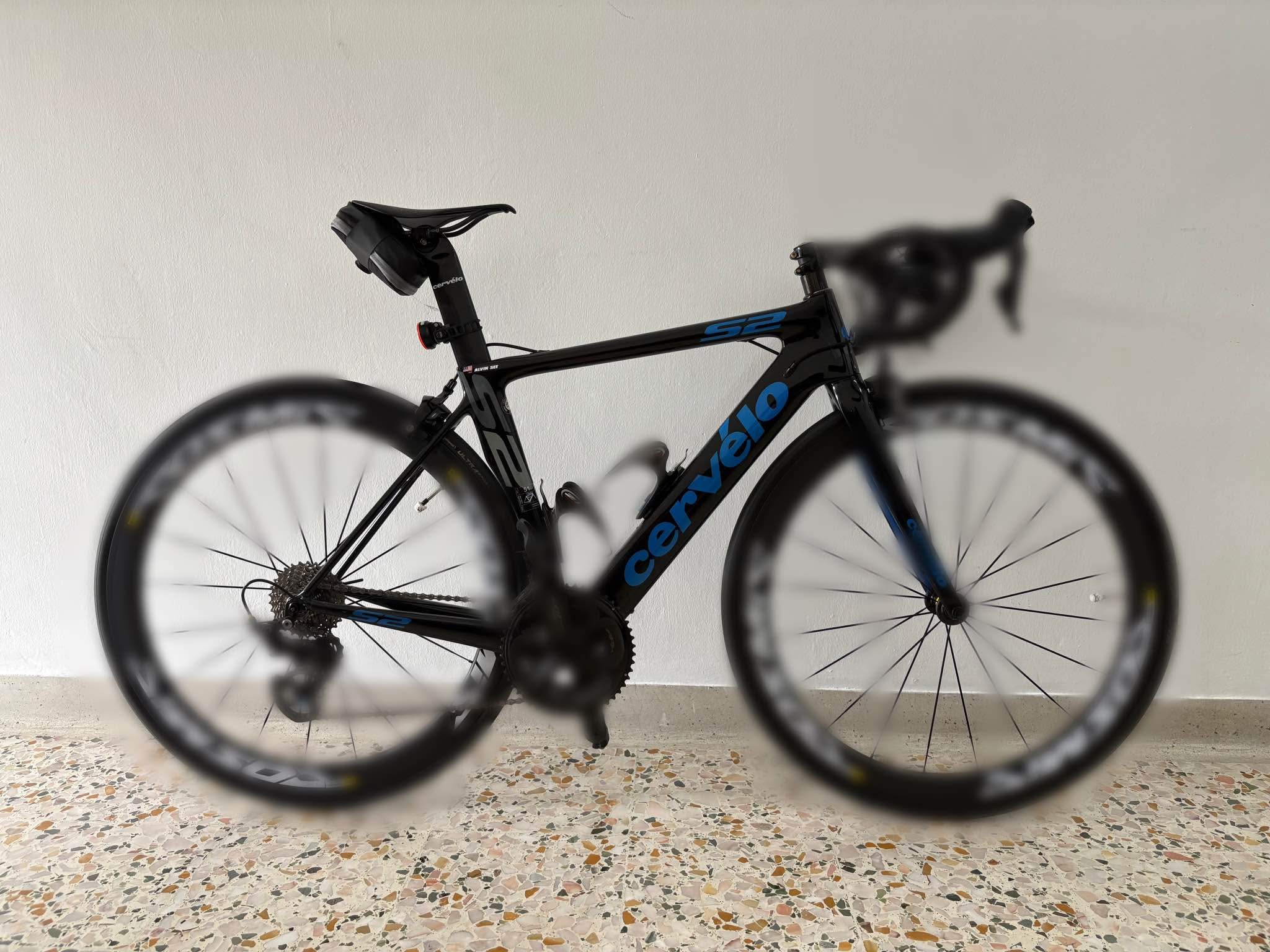Cervelo S2 Frameset Size 51 Rider height - 170cm ✓Seatpost ✓Fork 