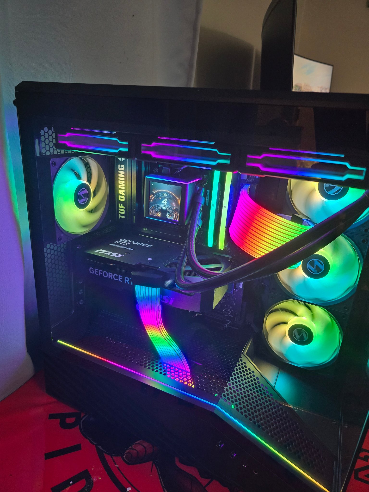 First pc build with Ryzen 7 7800x3d and Nvidia RTX 5070