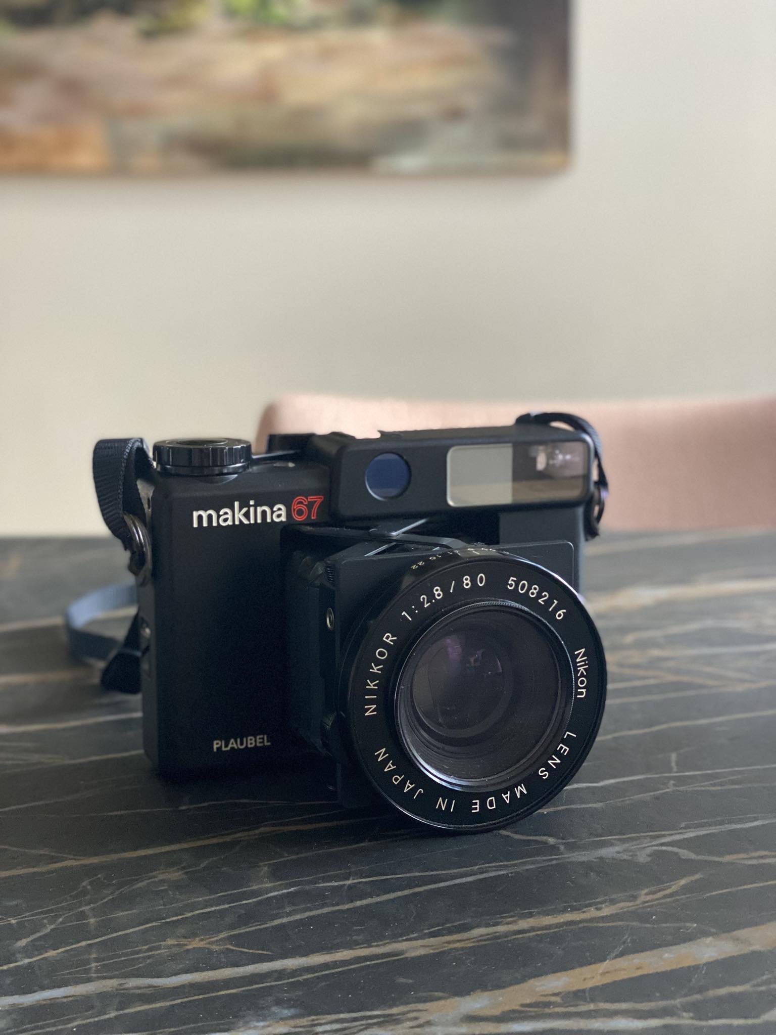 First results with Plaubel Makina 67 camera