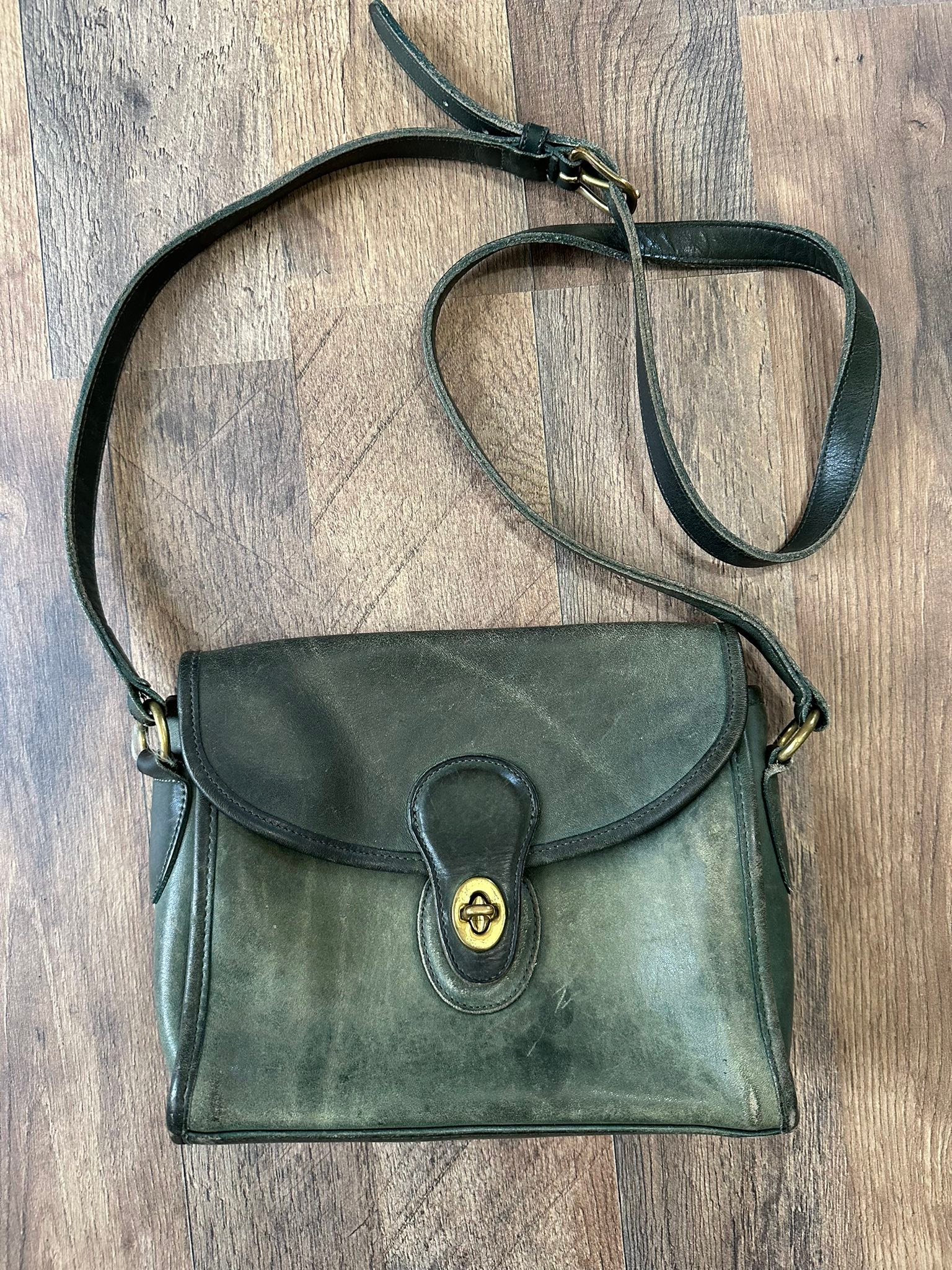 Coach bag manufactured in the USA