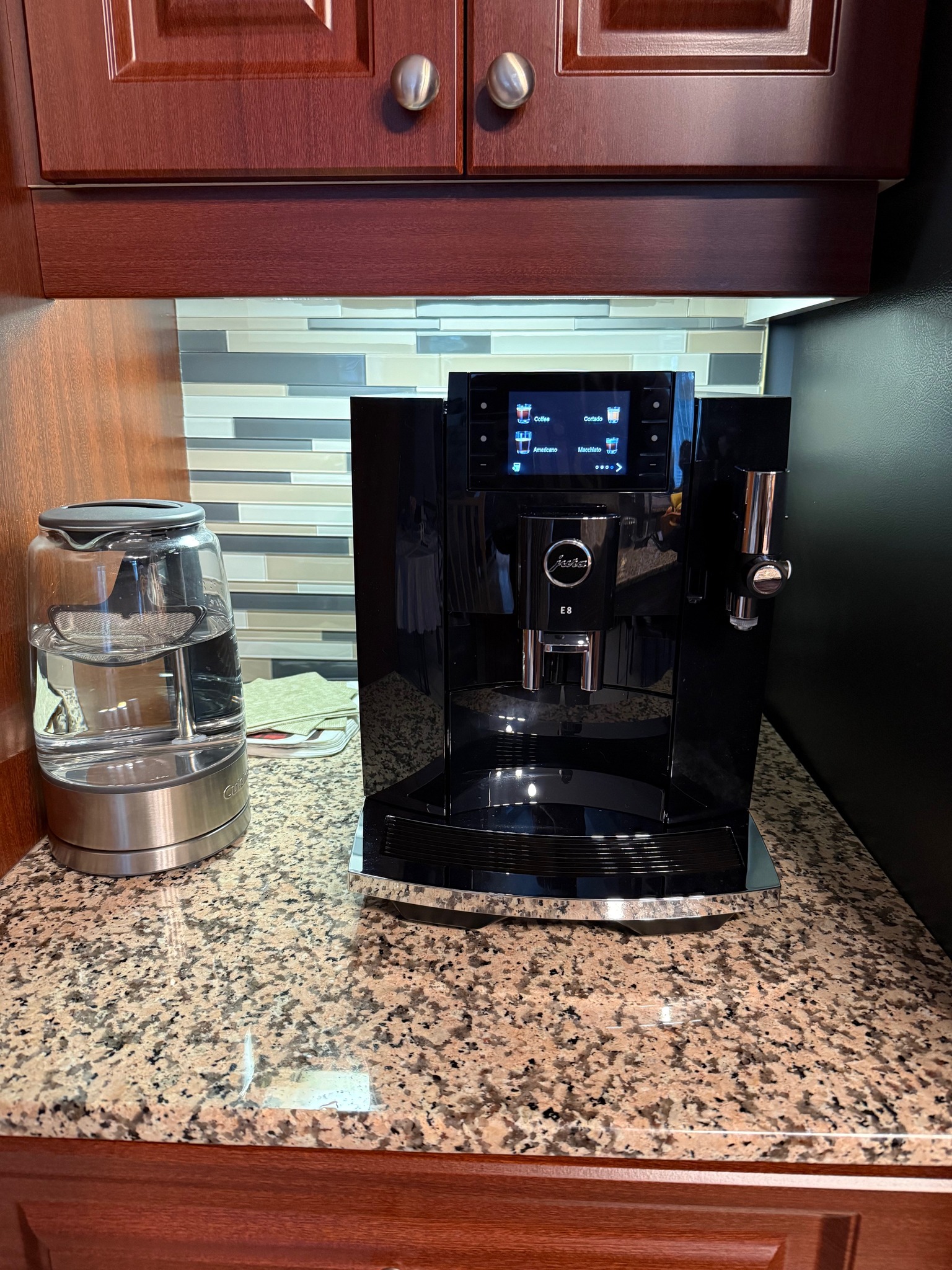 Conteneur à Café Jura S8 72490 – Compatible Machines E6 Et E8 (pas EB/EA), Couleur Noir, Neuf