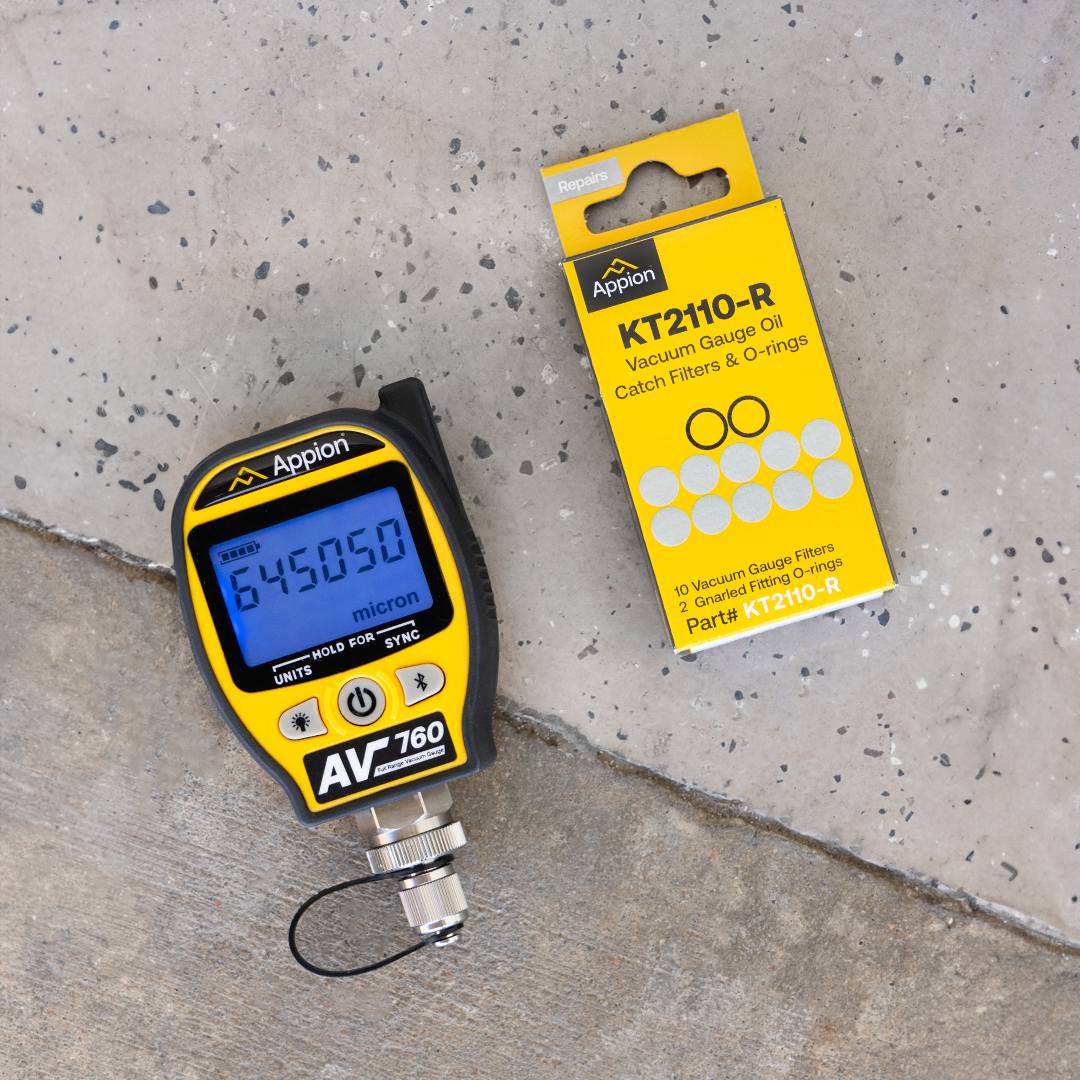 Maintain accurate readings and oil-free sensors with the KT2110-R