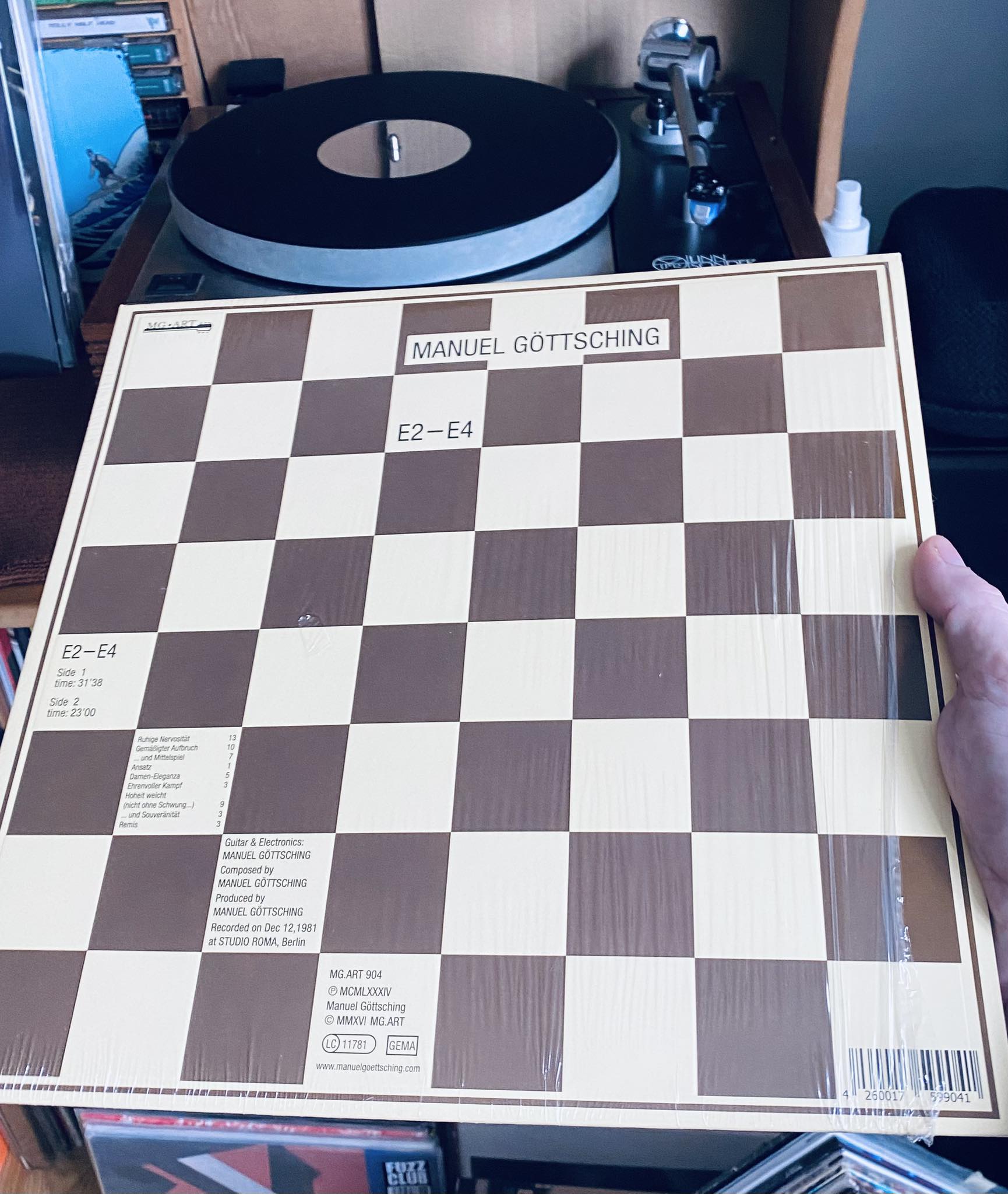 Manuel Göttsching - E2-E4 (1984). Recorded in 1981 and released 