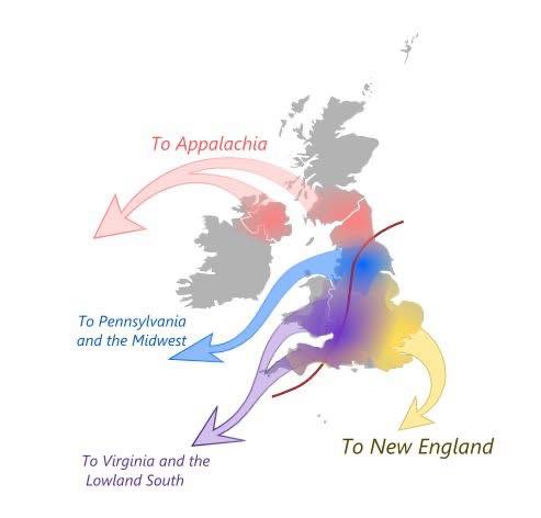 ULSTER-SCOTS (SCOTCH-IRISH) OF THE WORLD UNITE ! | Primary migration ...
