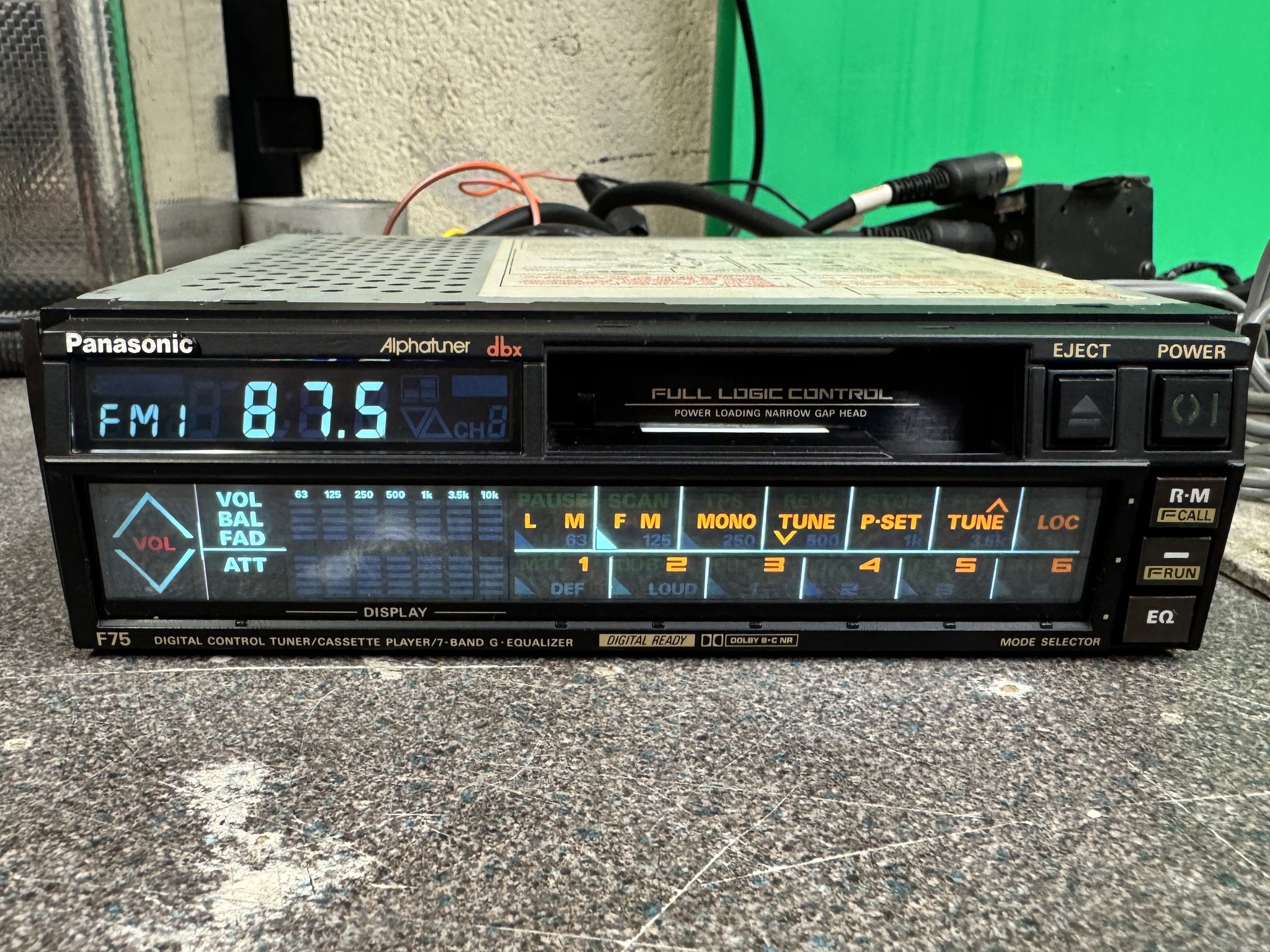 Panasonic CN-RX02D Strada car navigation system. Japan Recondition