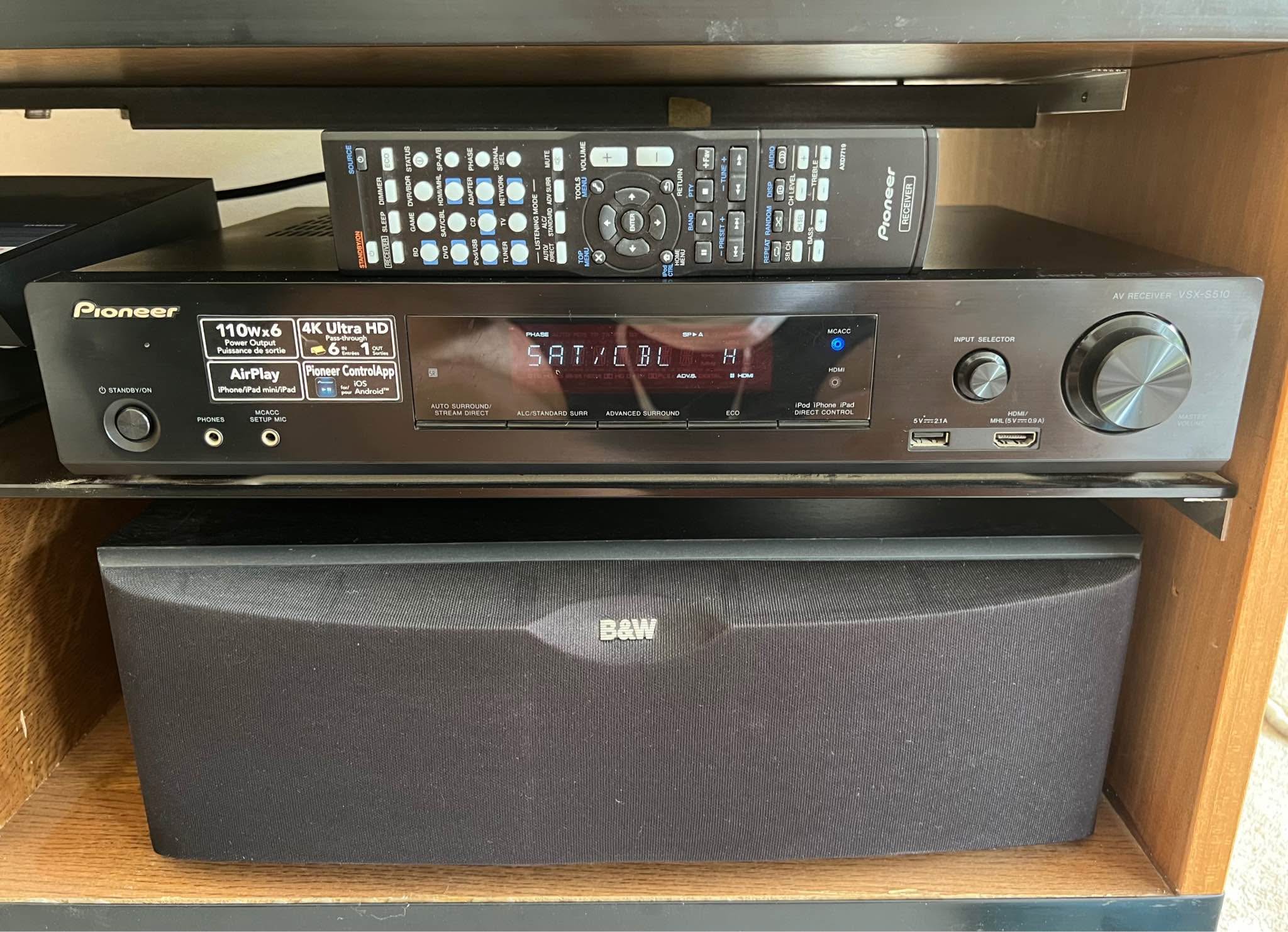 Remote Control For Pioneer VSX-920-K AV Receiver