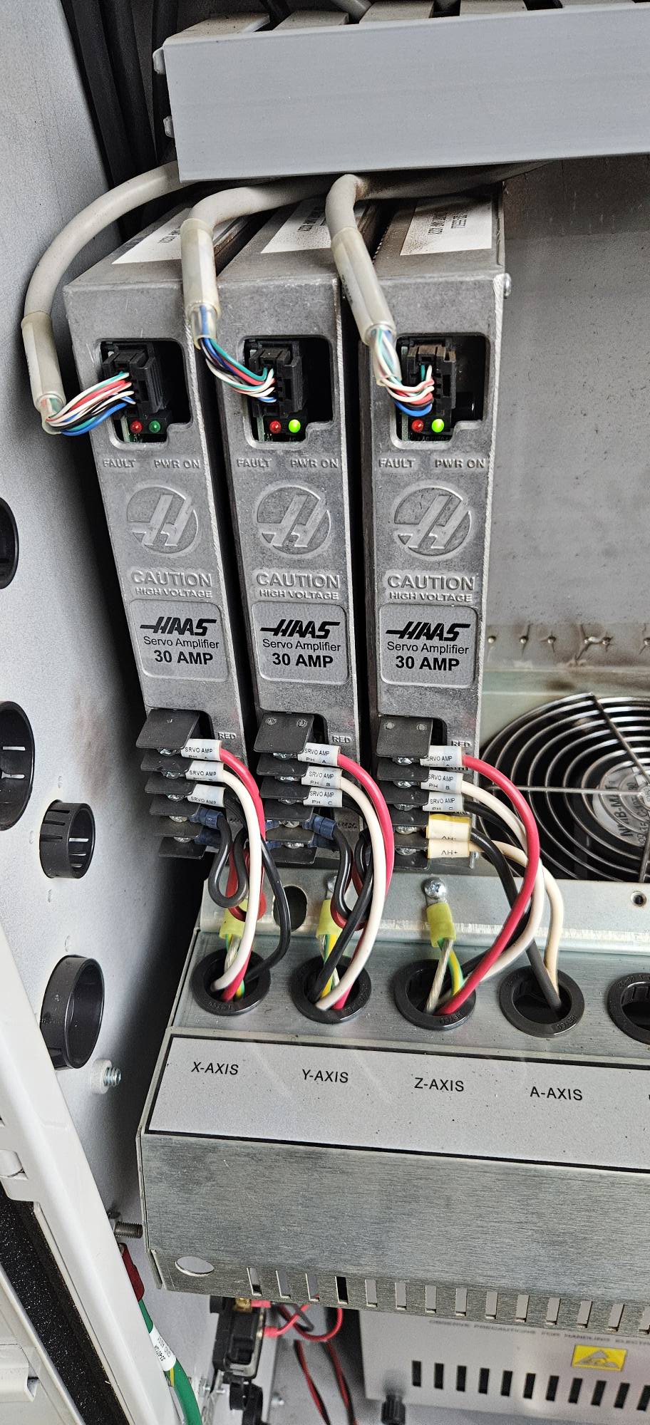 What causes X-axis drive fault alarm after a pop and breaker blow