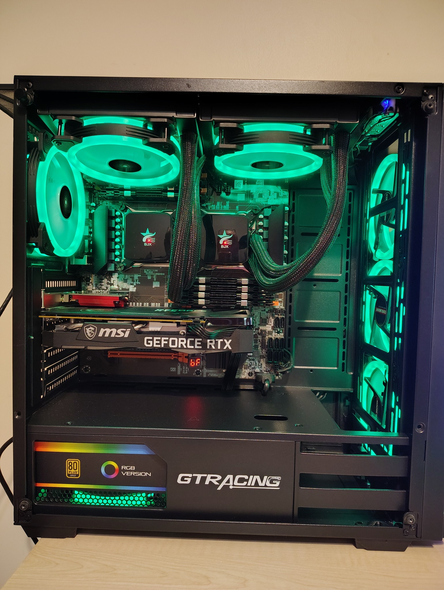 Custom dual cpu gaming computer build