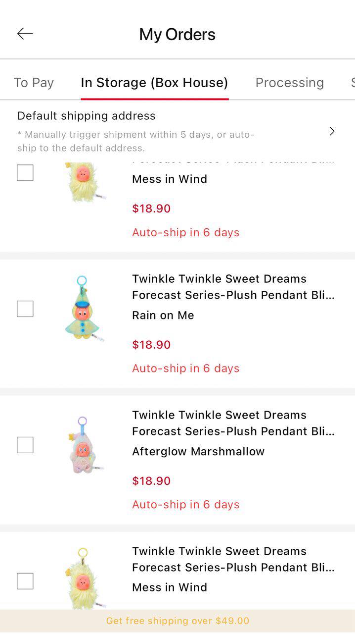 Items for sale in Singapore